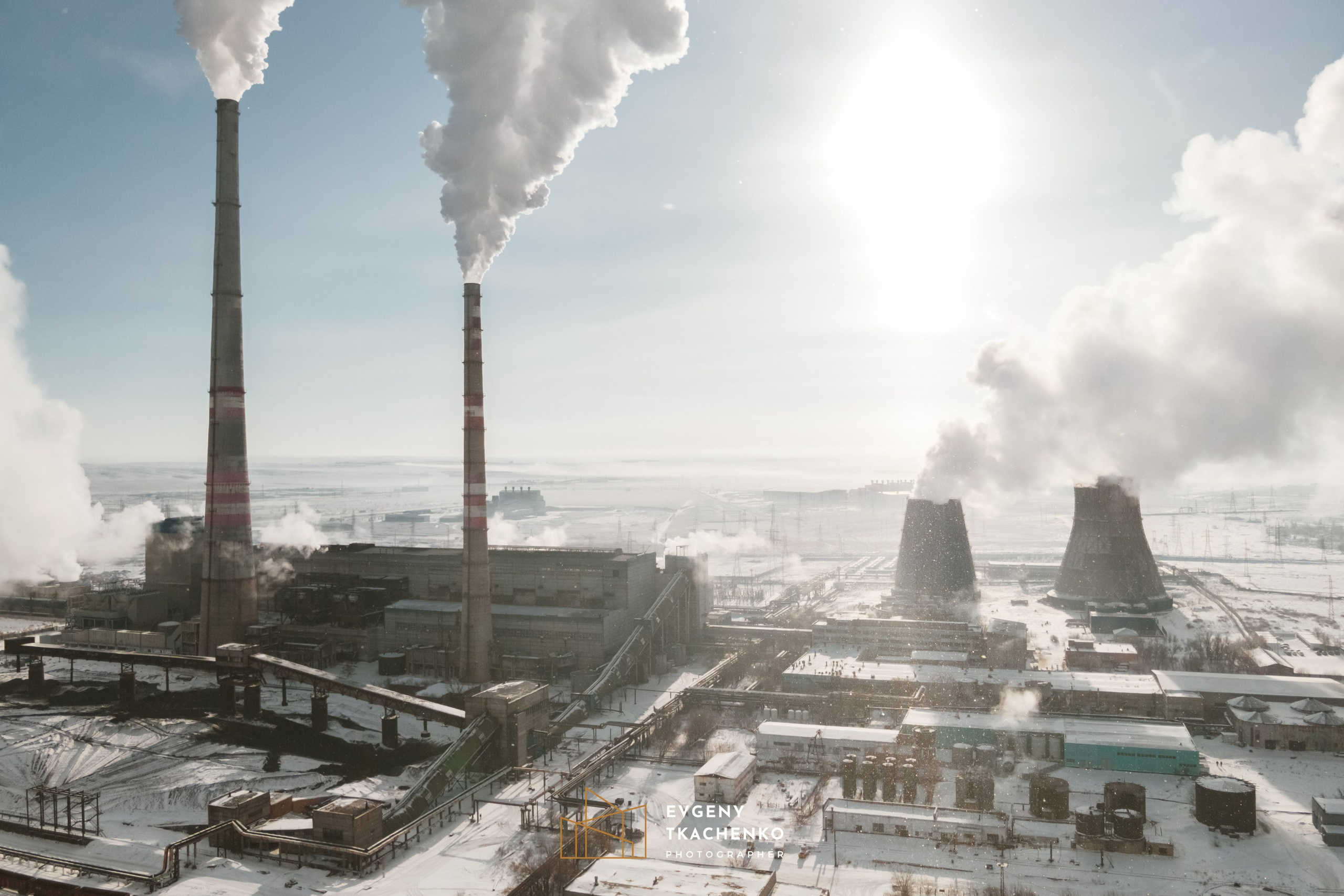 Карагандинская ТЭЦ-3. Архитектурный и интерьерный фотограф в Казахстане