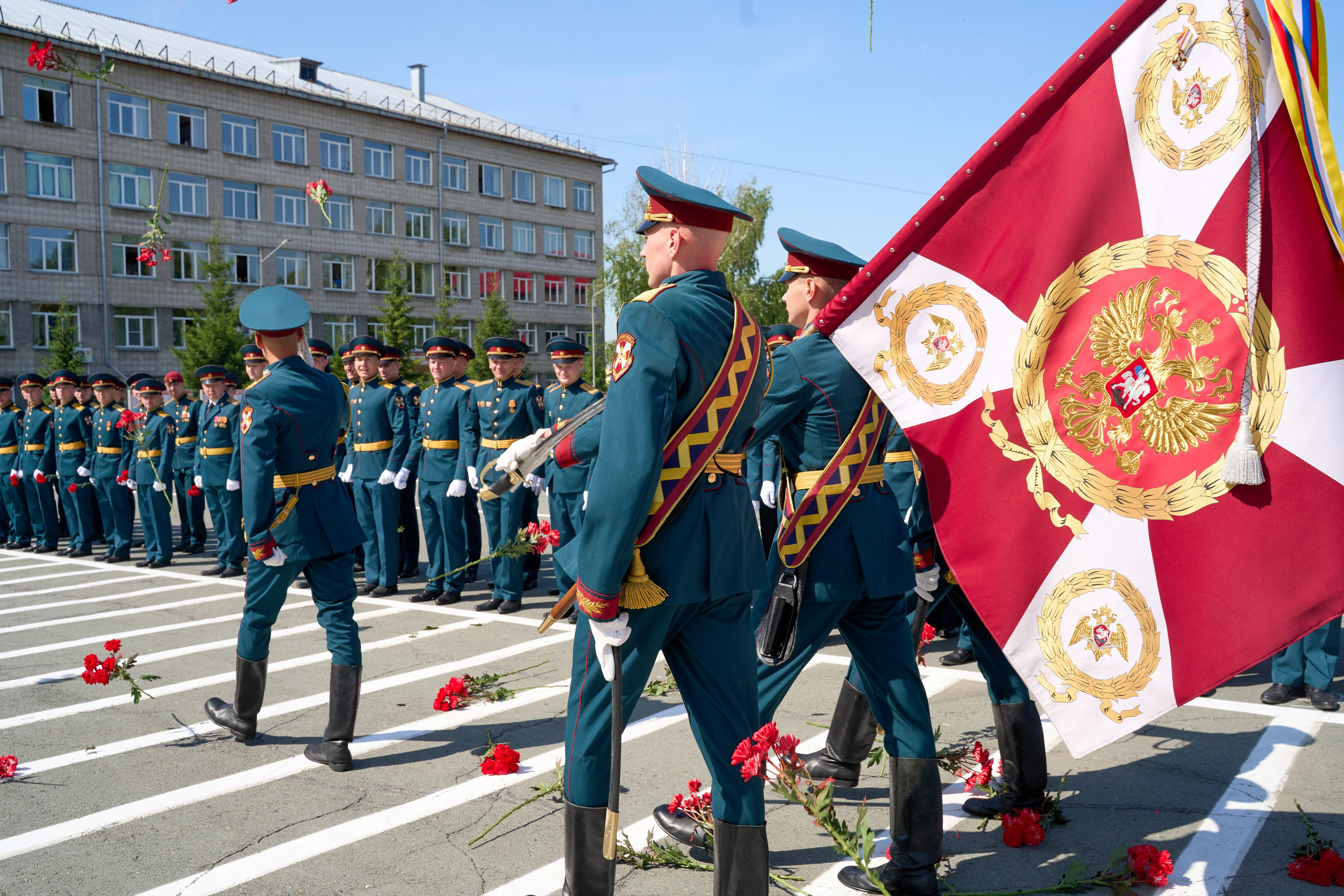 Выпускной Новосибирский военный институт. TRINITY GRAPH