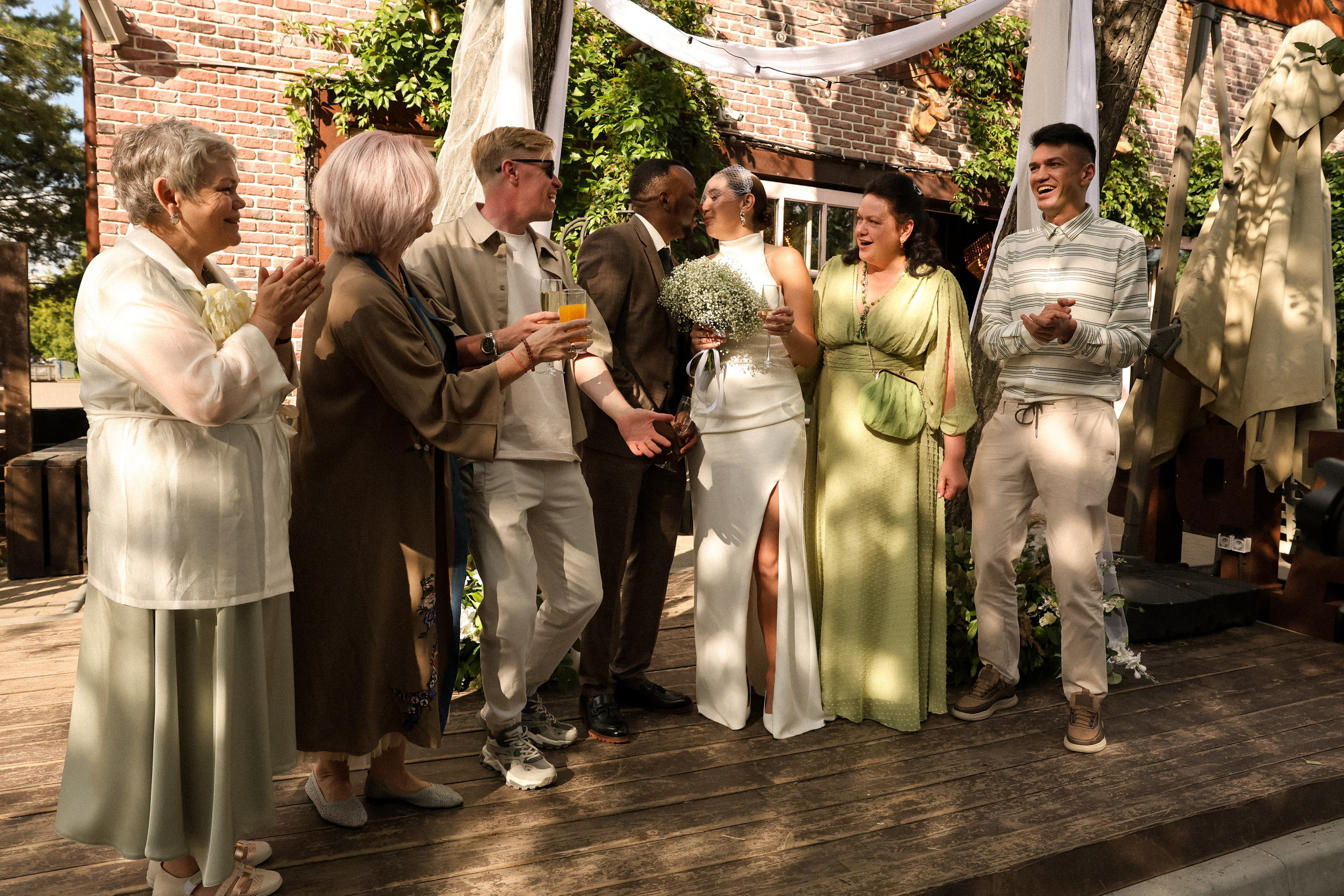 Кристафле и Олеся. Свадебный, репортажный, фотограф Москва и Московская область