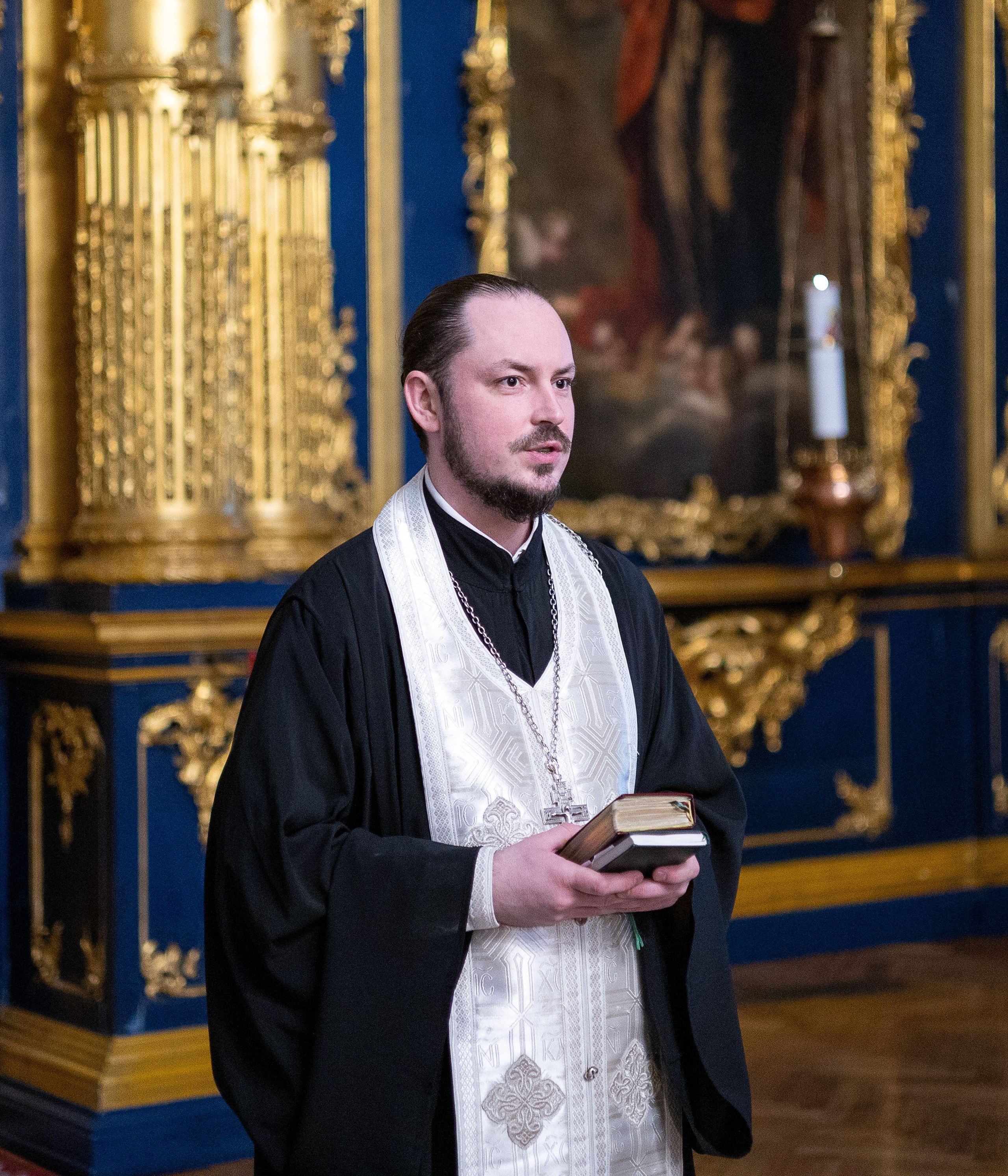 ВСЕНОЩНОЕ БДЕНИЕ В КАНУН ПРАЗДНИКА ВОЗНЕСЕНИЯ ГОСПОДНЯ. НИКОЛО-БОГОЯВЛЕНСКИЙ МОРСКОЙ СОБОР