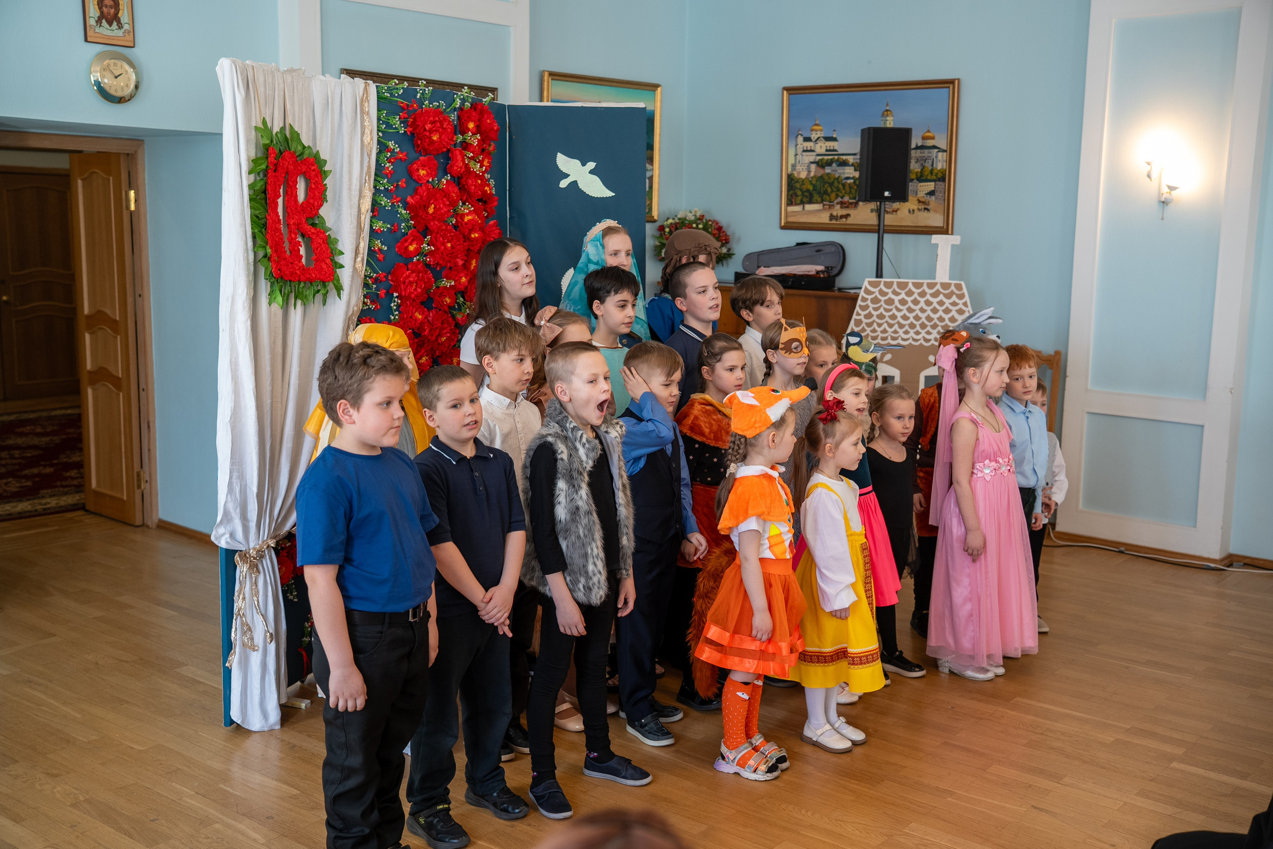 СВЕТЛАЯ ПАСХА В ВОСКРЕСНОЙ ШКОЛЕ. НИКОЛО-БОГОЯВЛЕНСКИЙ МОРСКОЙ СОБОР