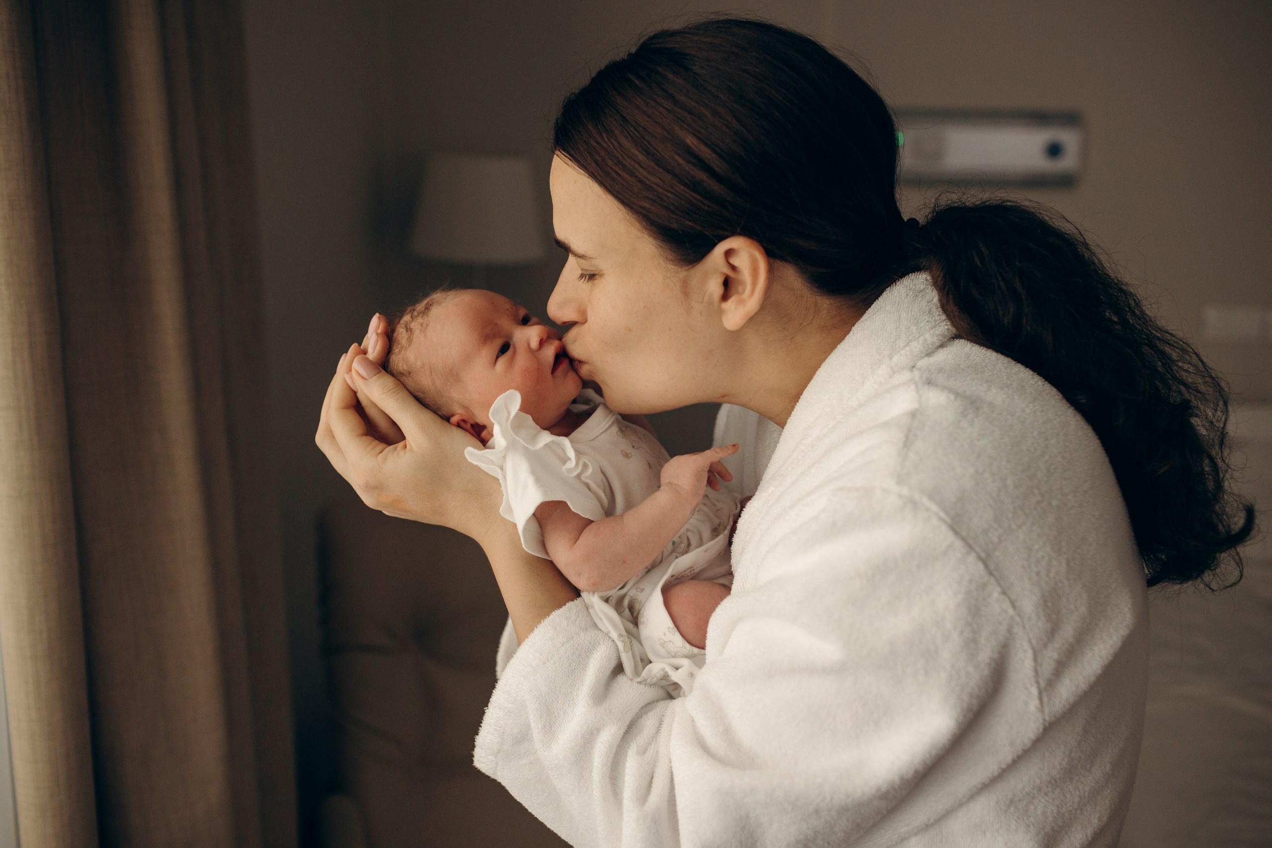 Девочка. Выписка. Фотограф на роды в Санкт-Петербурге Екатерина Сысоева