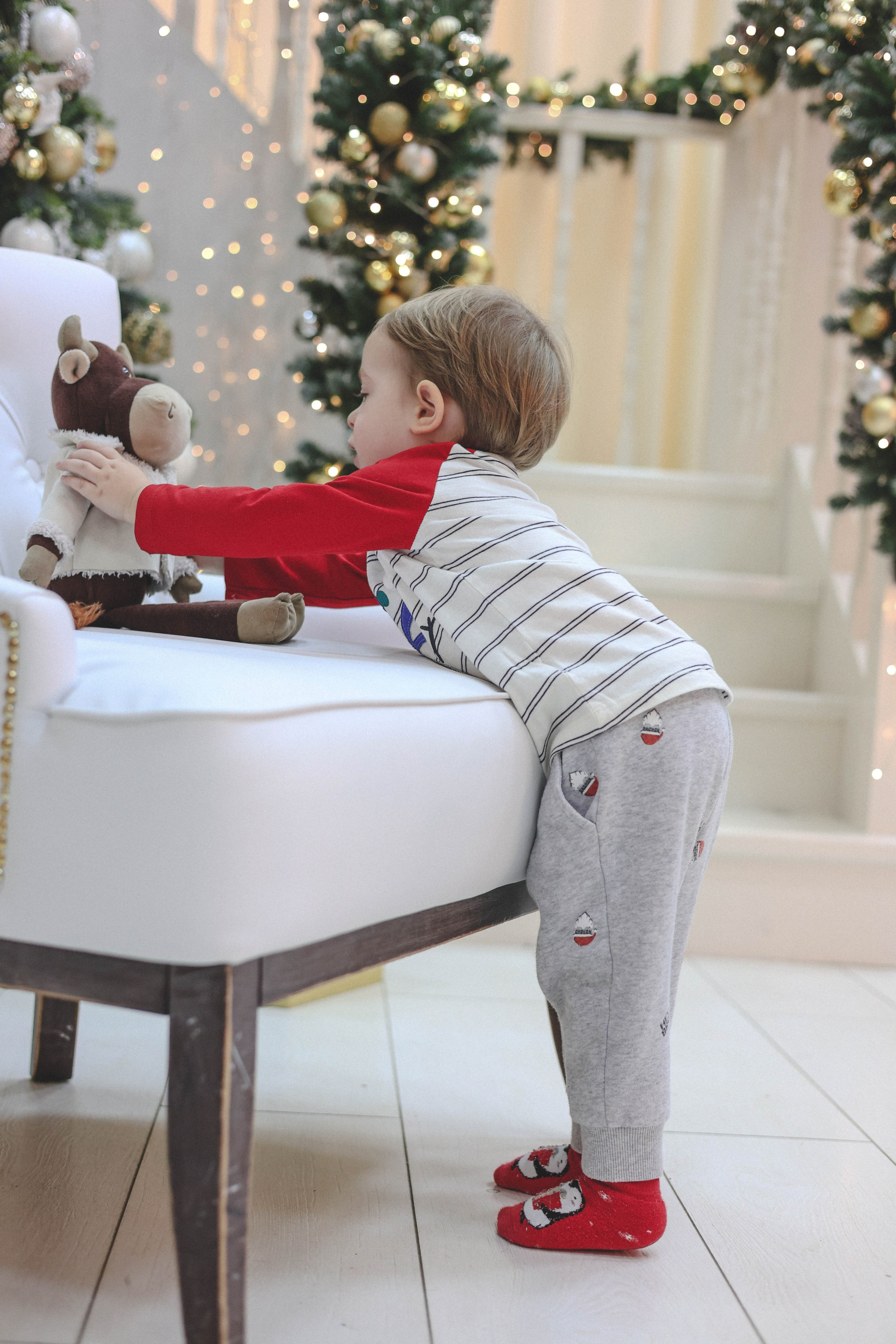 Новогодняя история «Ирина и ее семья». Фотограф в Москве Анастасия Калинина