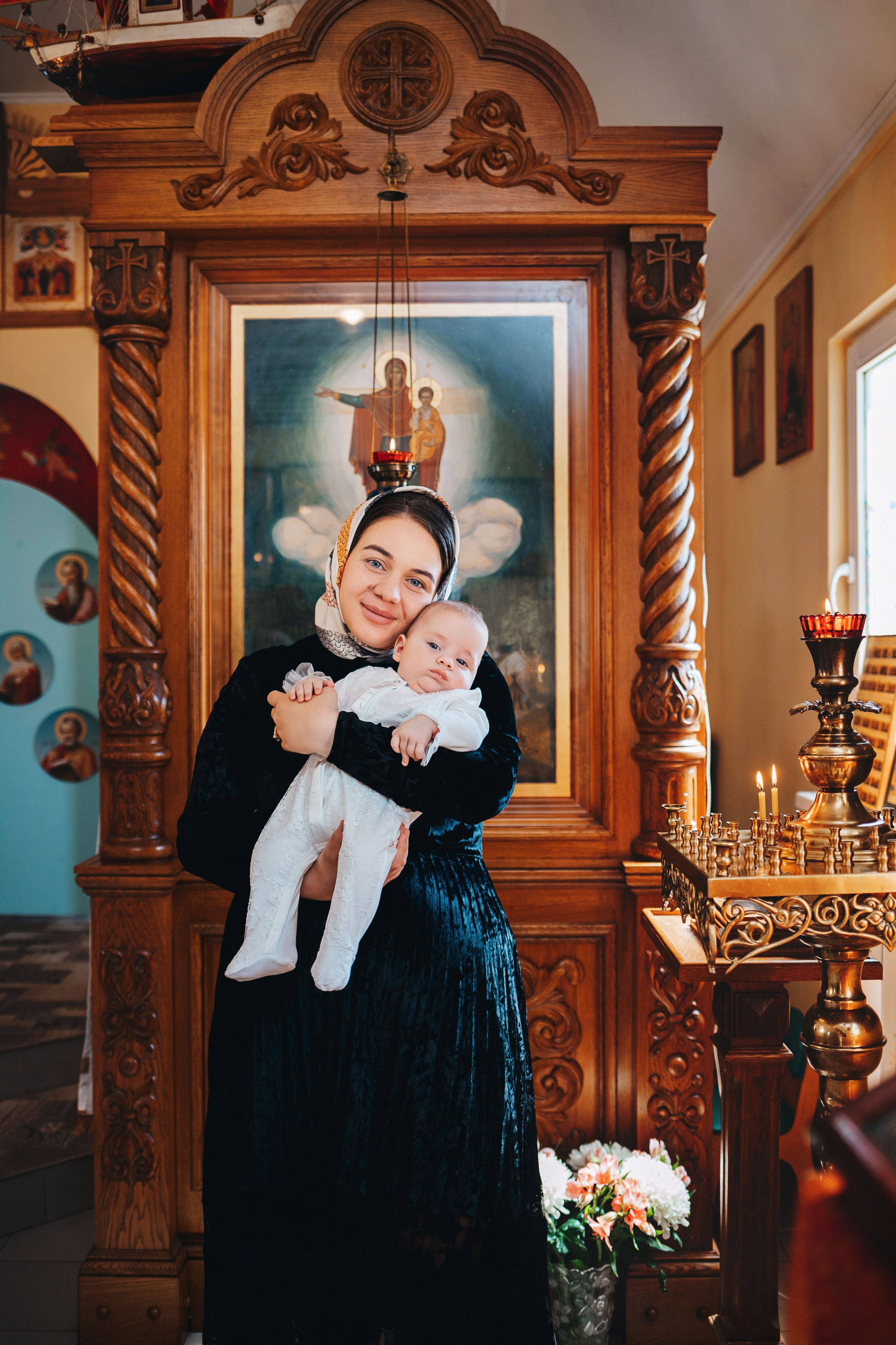 Крещение Свята. Семейный lifestyle фотограф в Санкт-Петербурге Людмила Пахомова