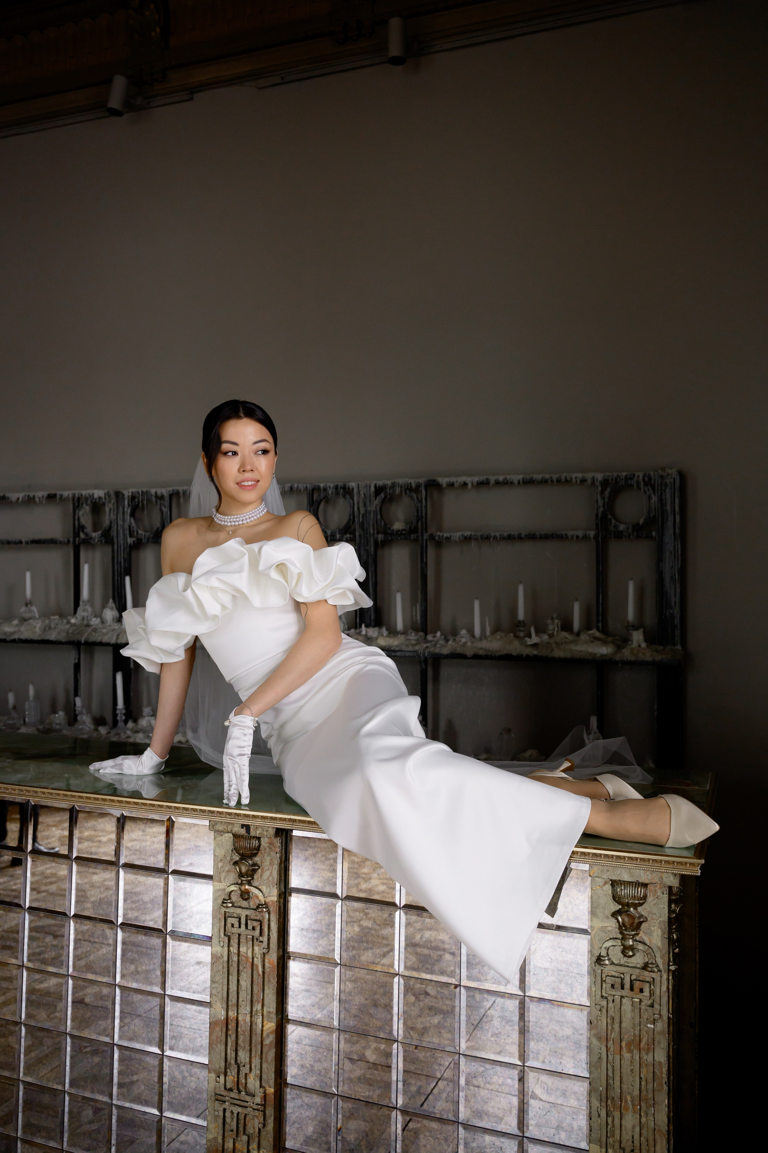 Свадьба для двоих в Москве. Грибоедовский ЗАГС и фотостудия 21 Kult. Semerlina.ru