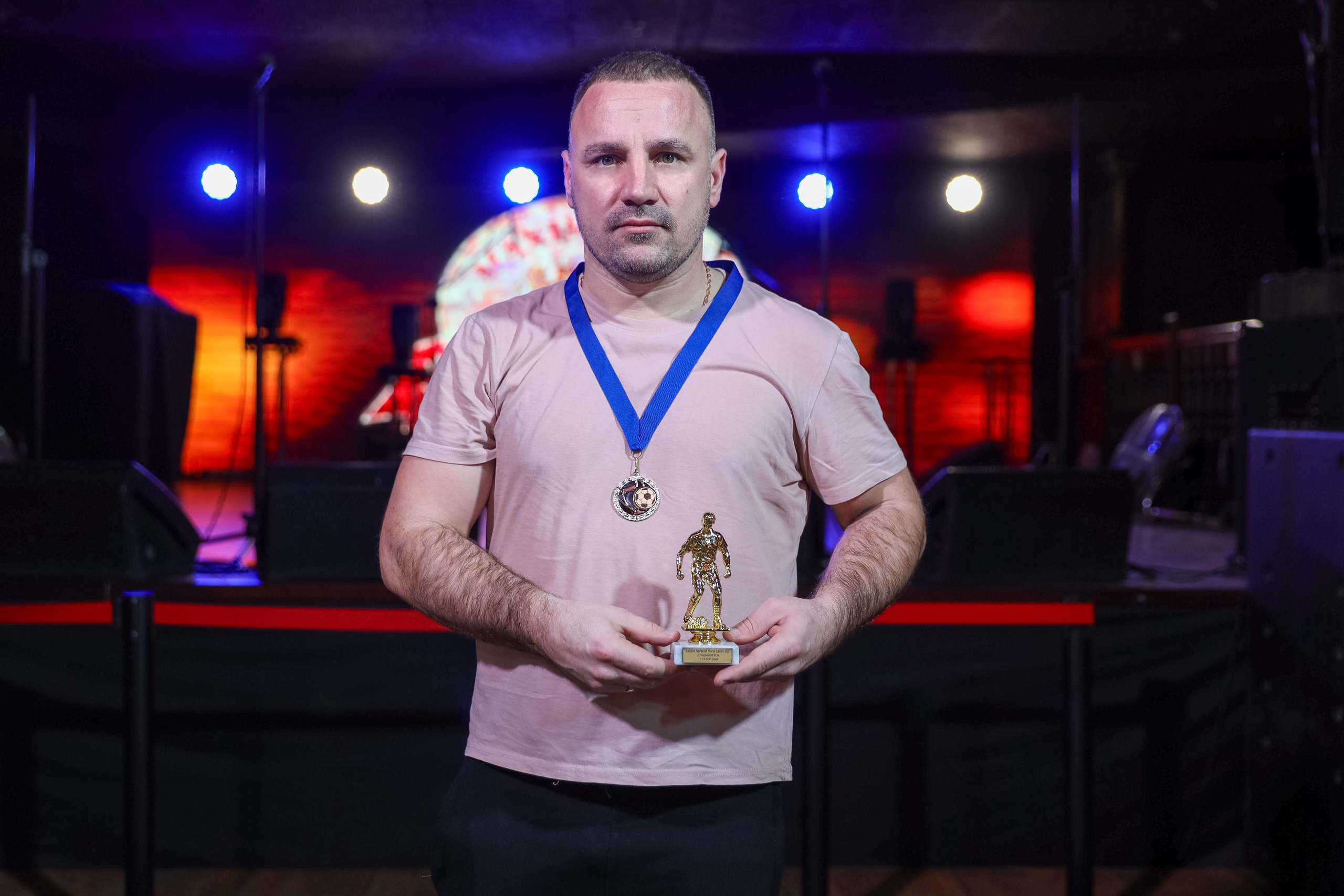 Награждение призеров и победителей СФПЛ сезон 2024. Спортивный фотограф в Самаре