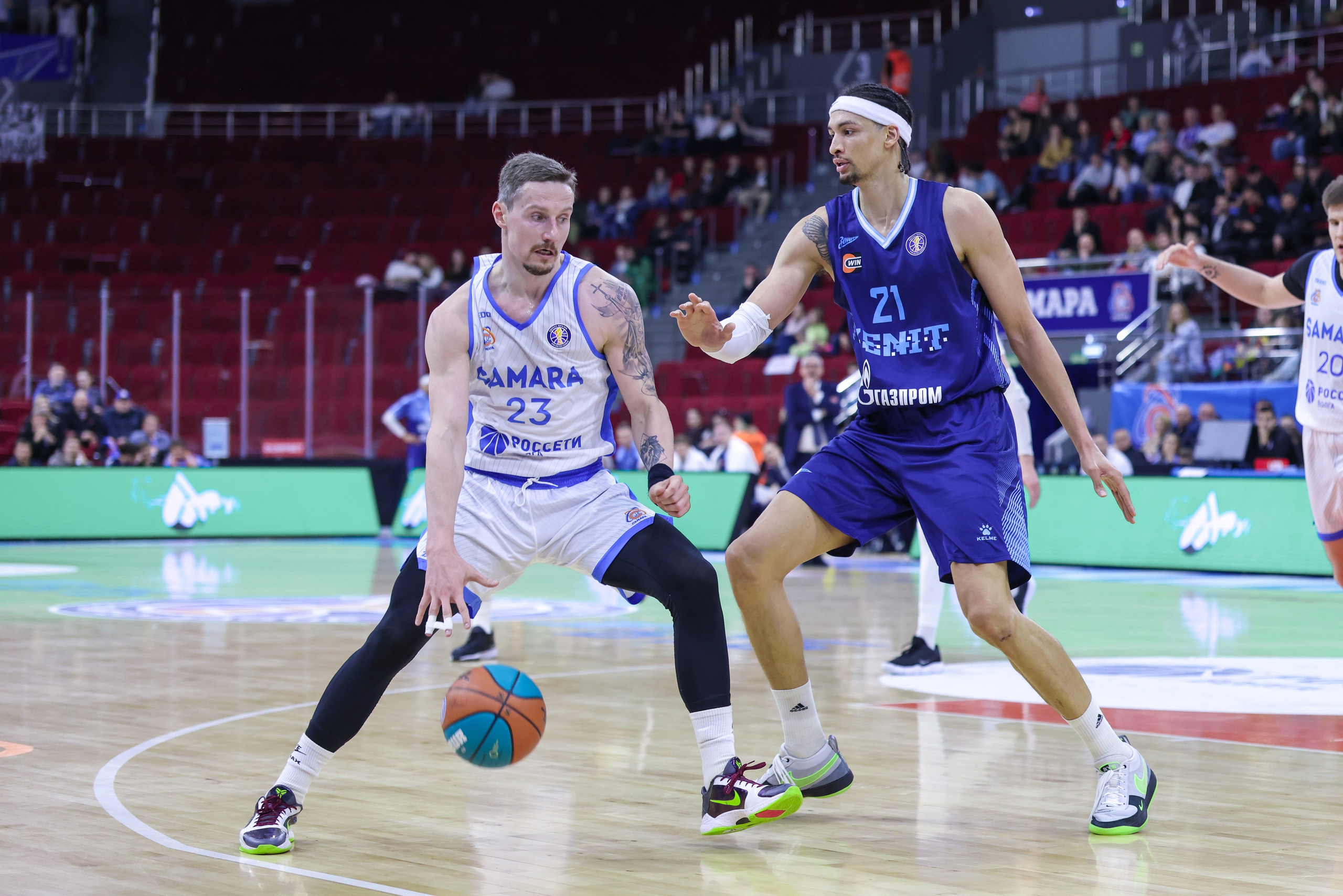 Баскетбол. Самара — Зенит. Единая лига ВТБ. Спортивный фотограф в Самаре