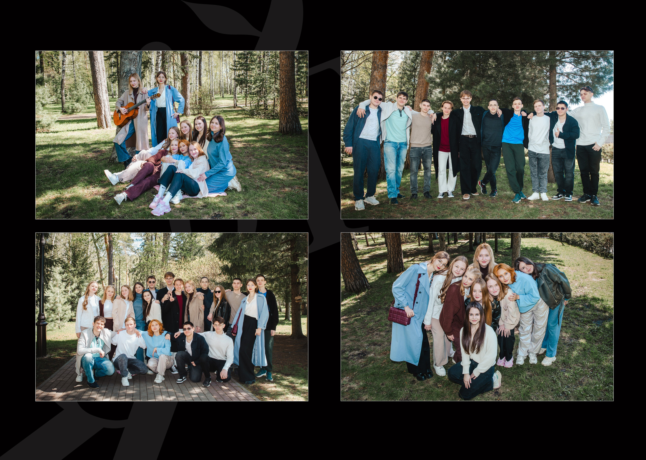 Альбом на 10 разворотов. Выпускные альбомы в Томске. Леднева Олеся