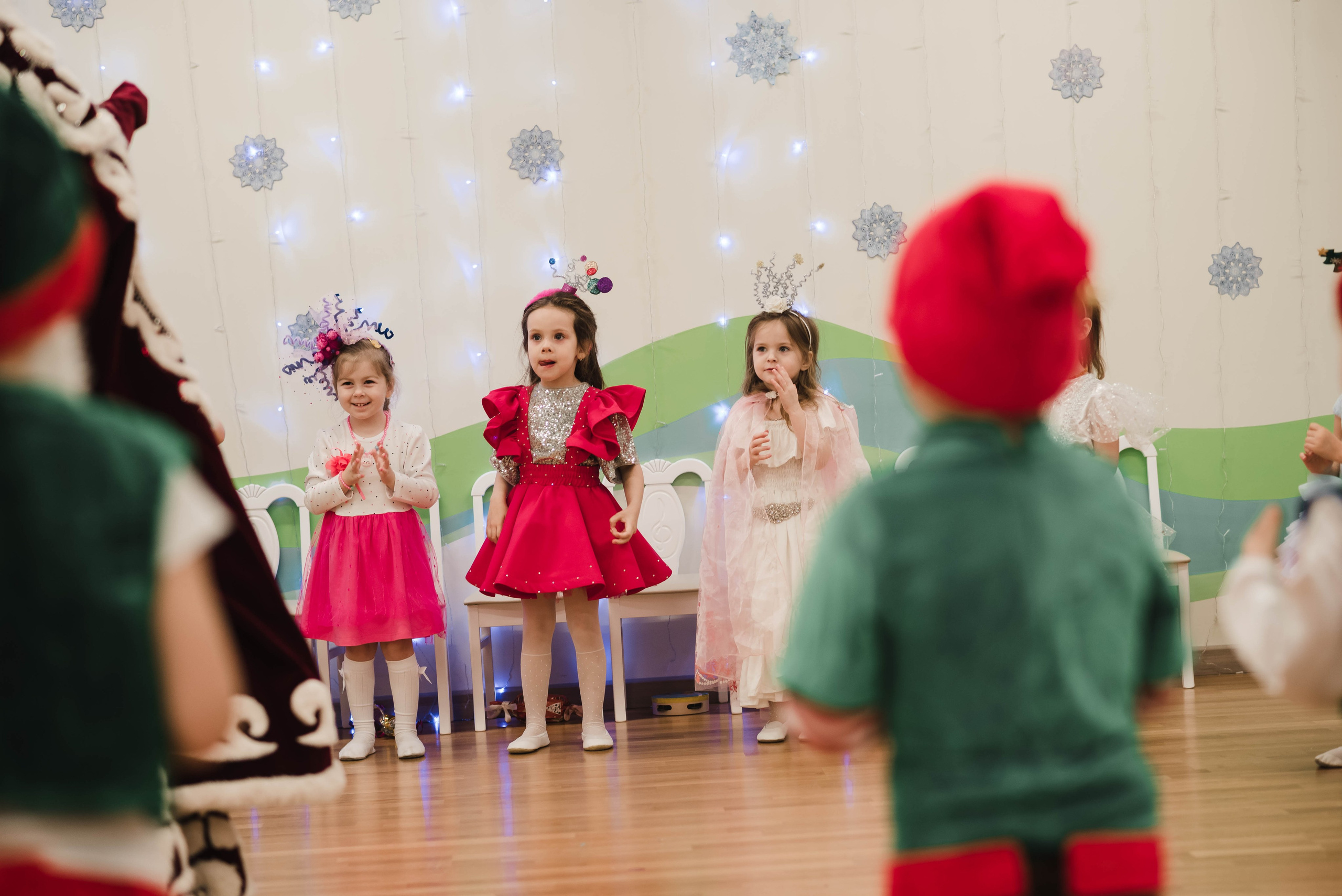 Детский садик Новый год. Фотограф в Москве новорожденные свадьбы семьи Дарья Ларионова