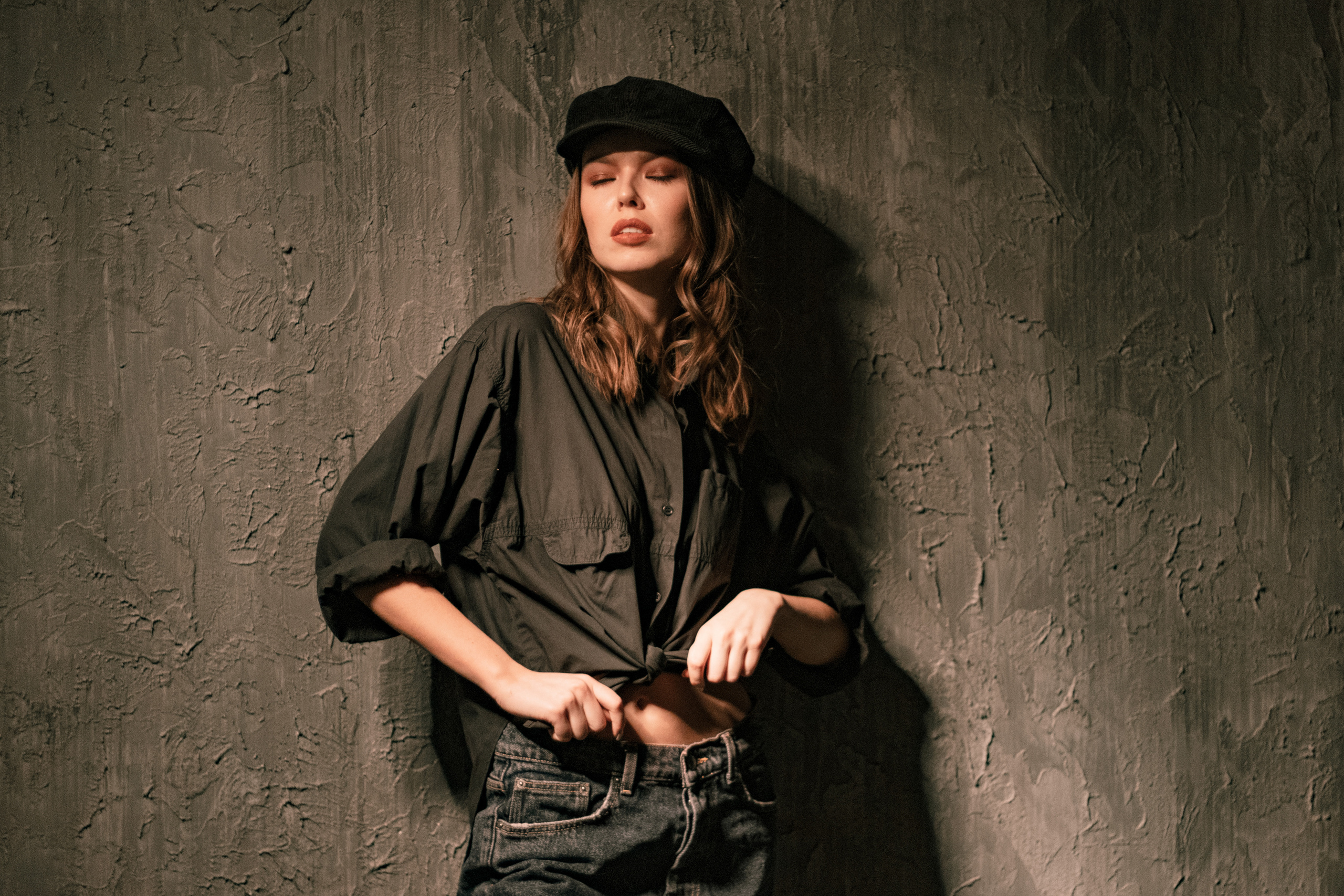 Женский портрет в студии. Портретный фотограф в Москве Анна Бобрик