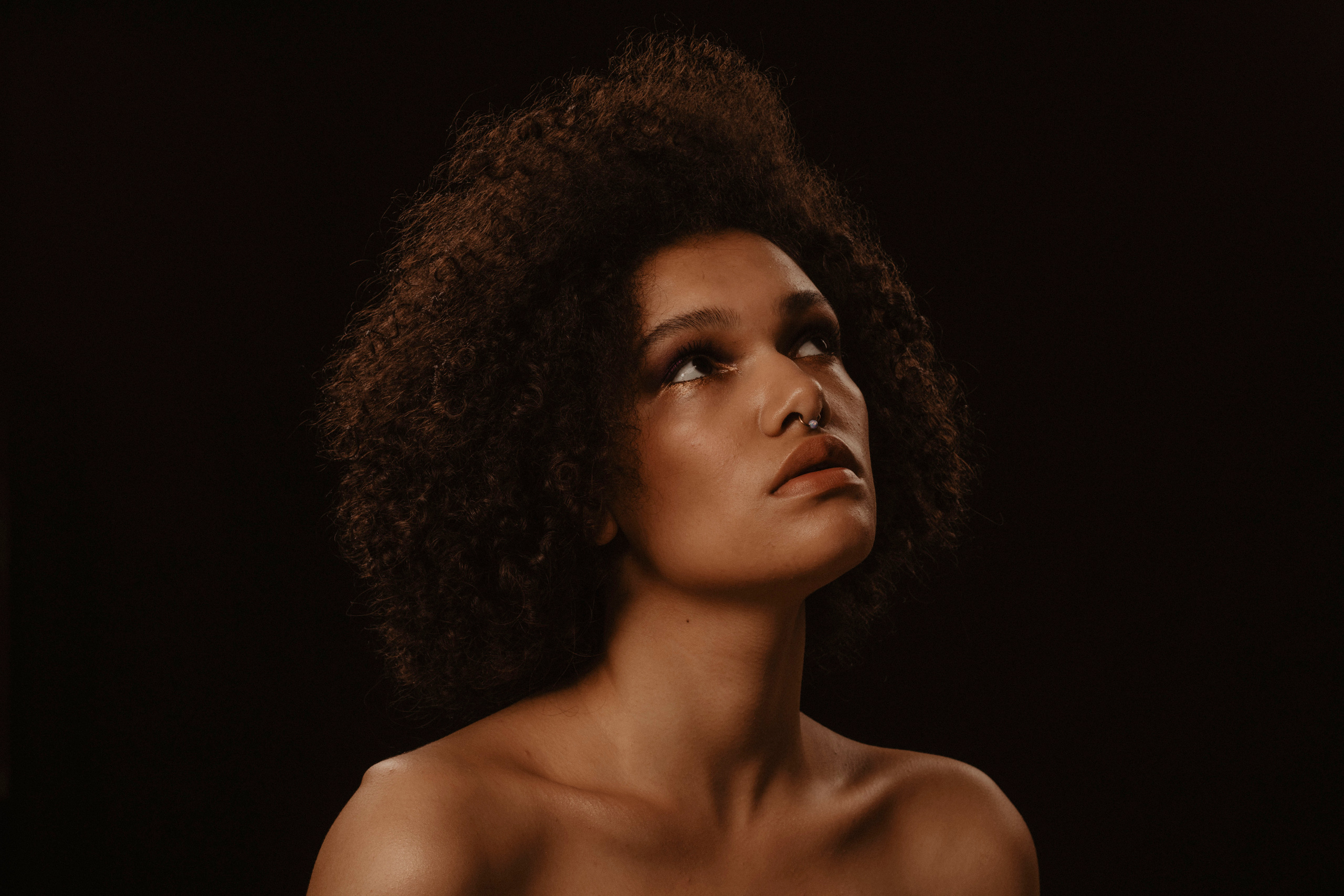 Женский портрет в студии. Портретный фотограф в Москве Анна Бобрик