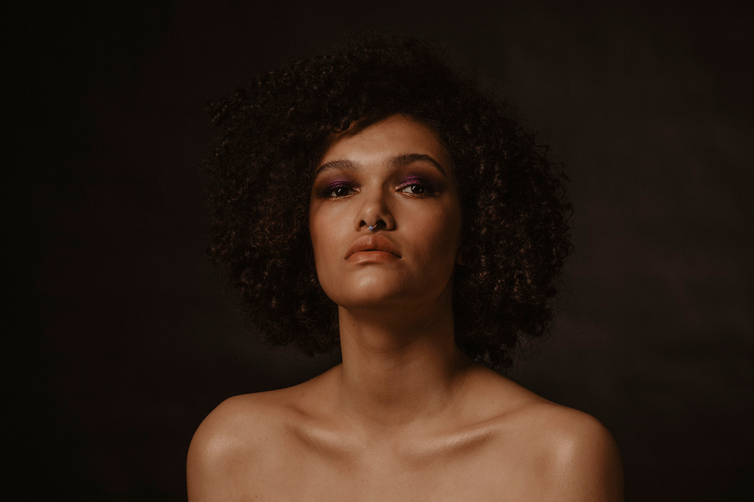 Женский портрет в студии. Портретный фотограф в Москве Анна Бобрик