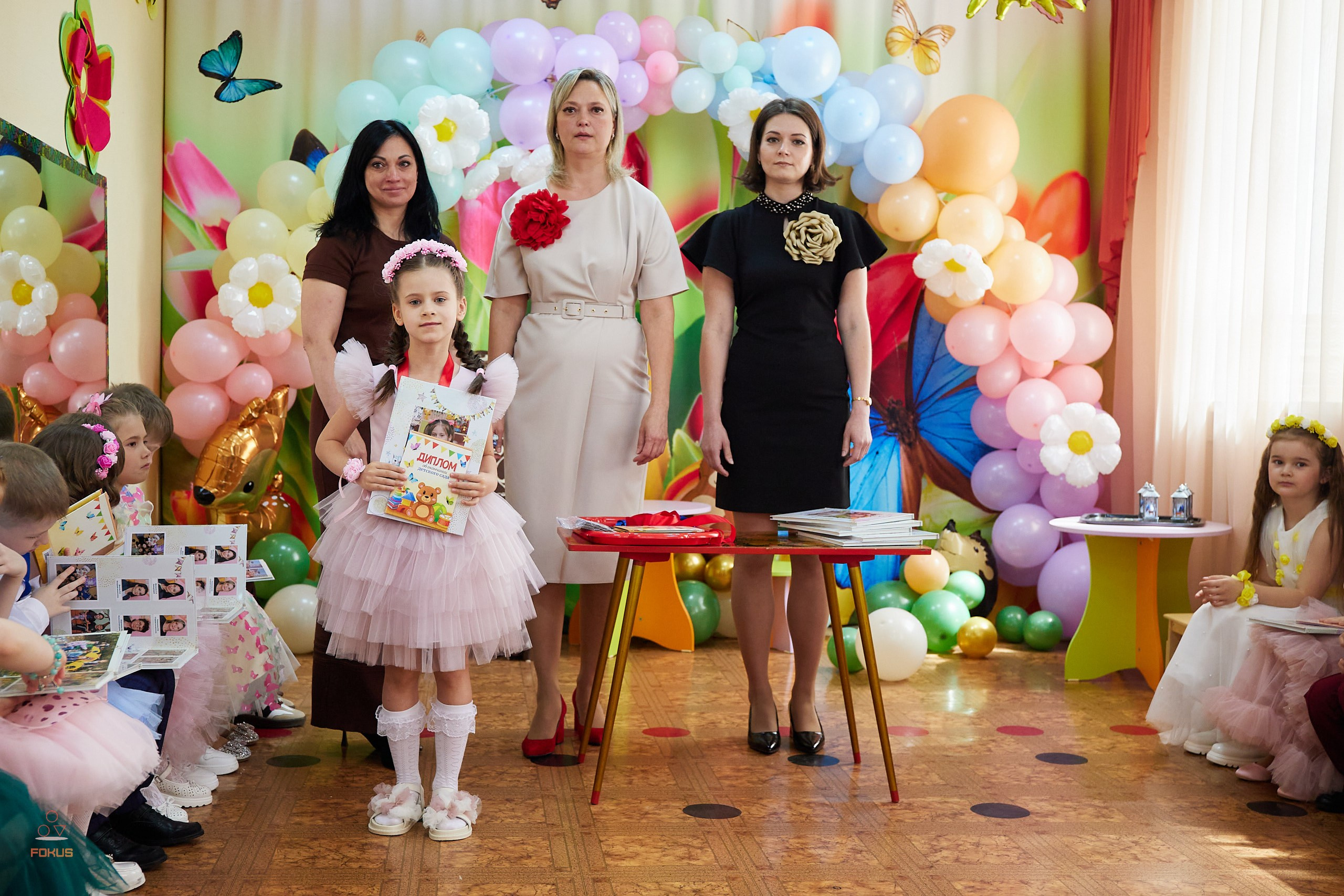 Выпускной детский сад. Спортивный фотограф Некрасов Денис