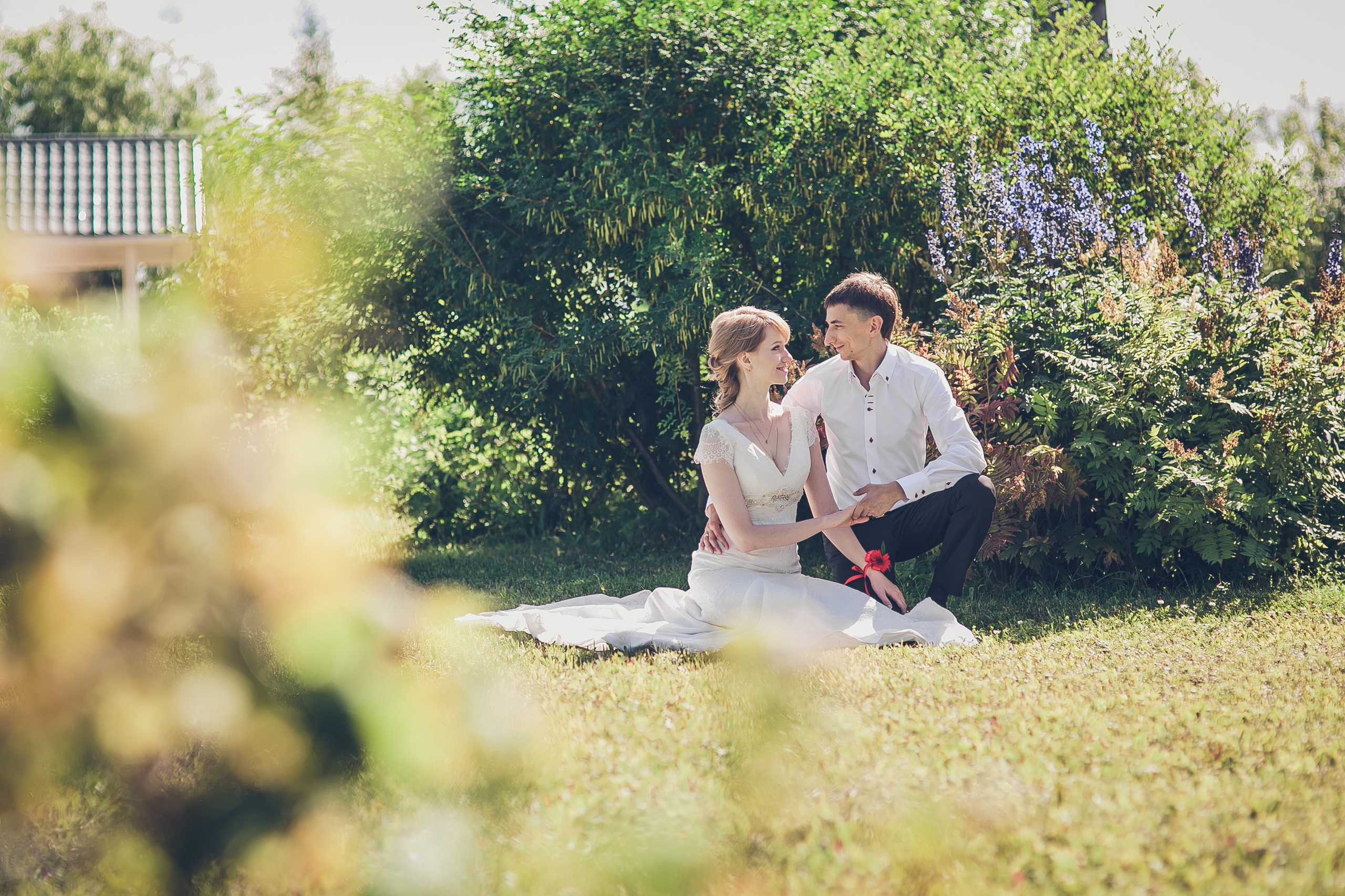 Летнее свадебное фото. Фотограф Надежда Куин, Якутск