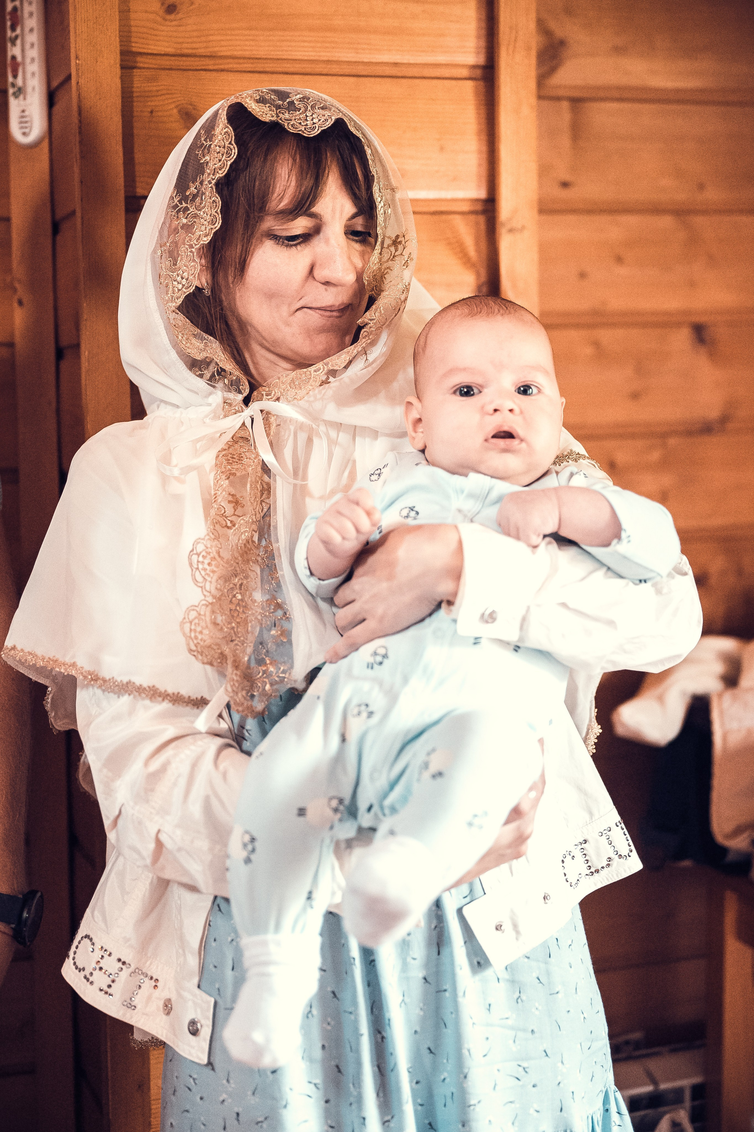 Крещение Павла. Семейный и детский фотограф Москва