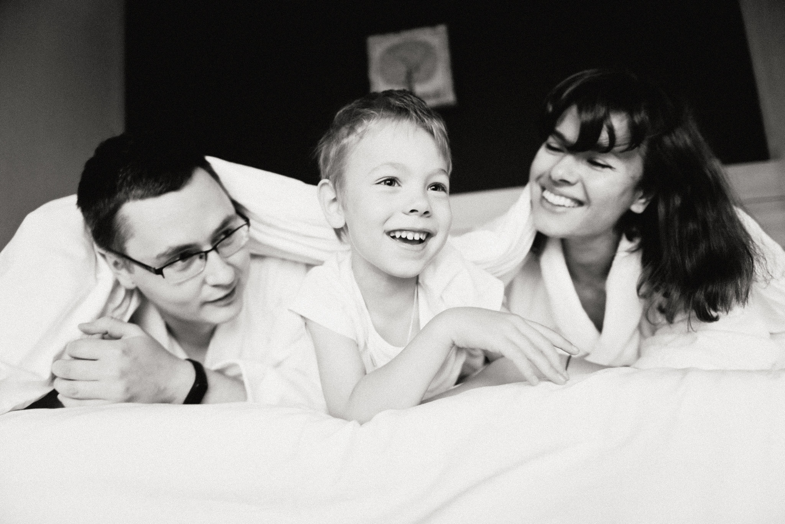 Дима, Лена и малыш. Фотограф Егоров Констанин