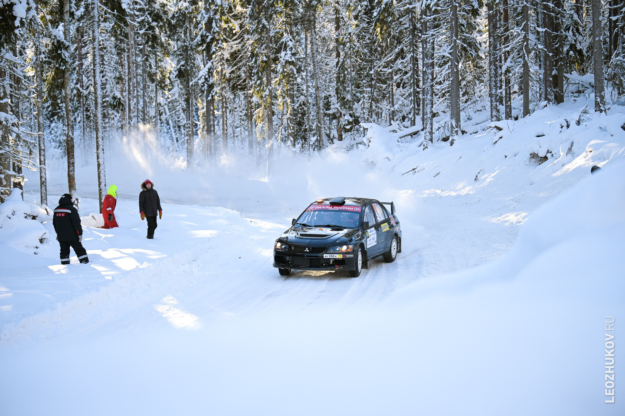 Ралли Лахденпохья 2026. Спортивный фотограф Леонид Жуков