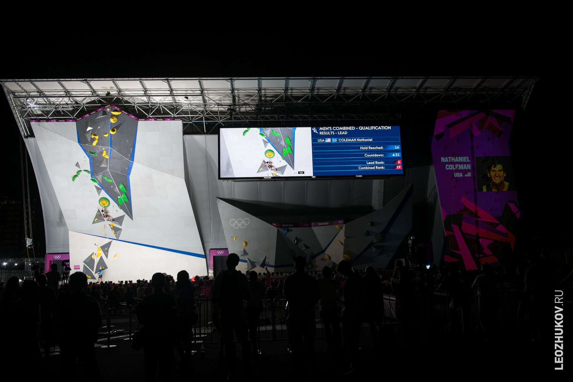 Tokyo-2020 Olympic games. Sports photographer Leonid Zhukov