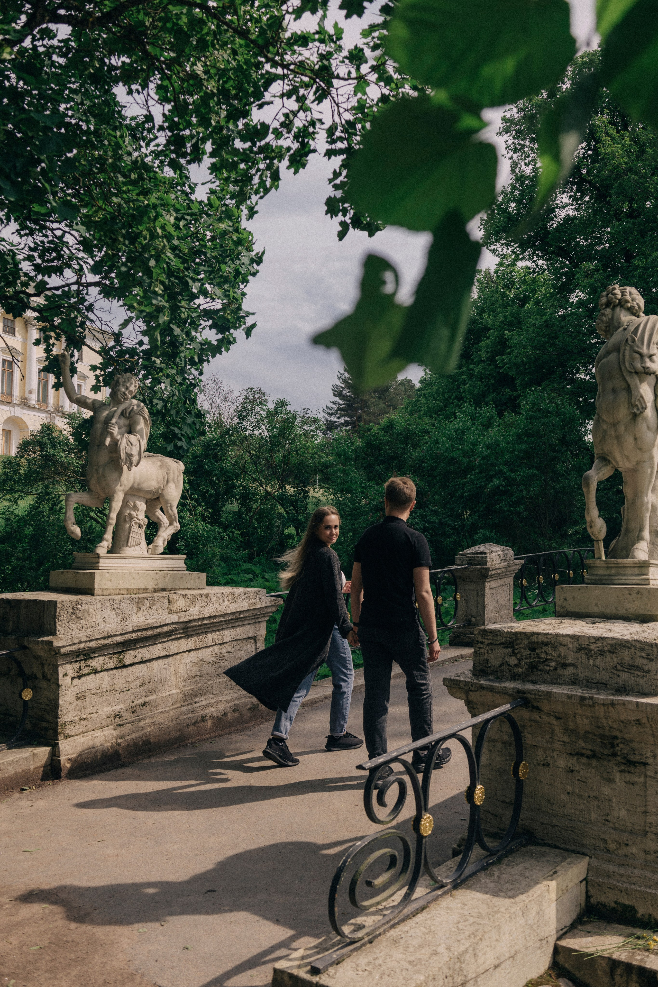 История любви Игоря и Мирославы в Павловском парке. Профессиональный фотограф в Санкт-Петербурге Александр Волосенцев