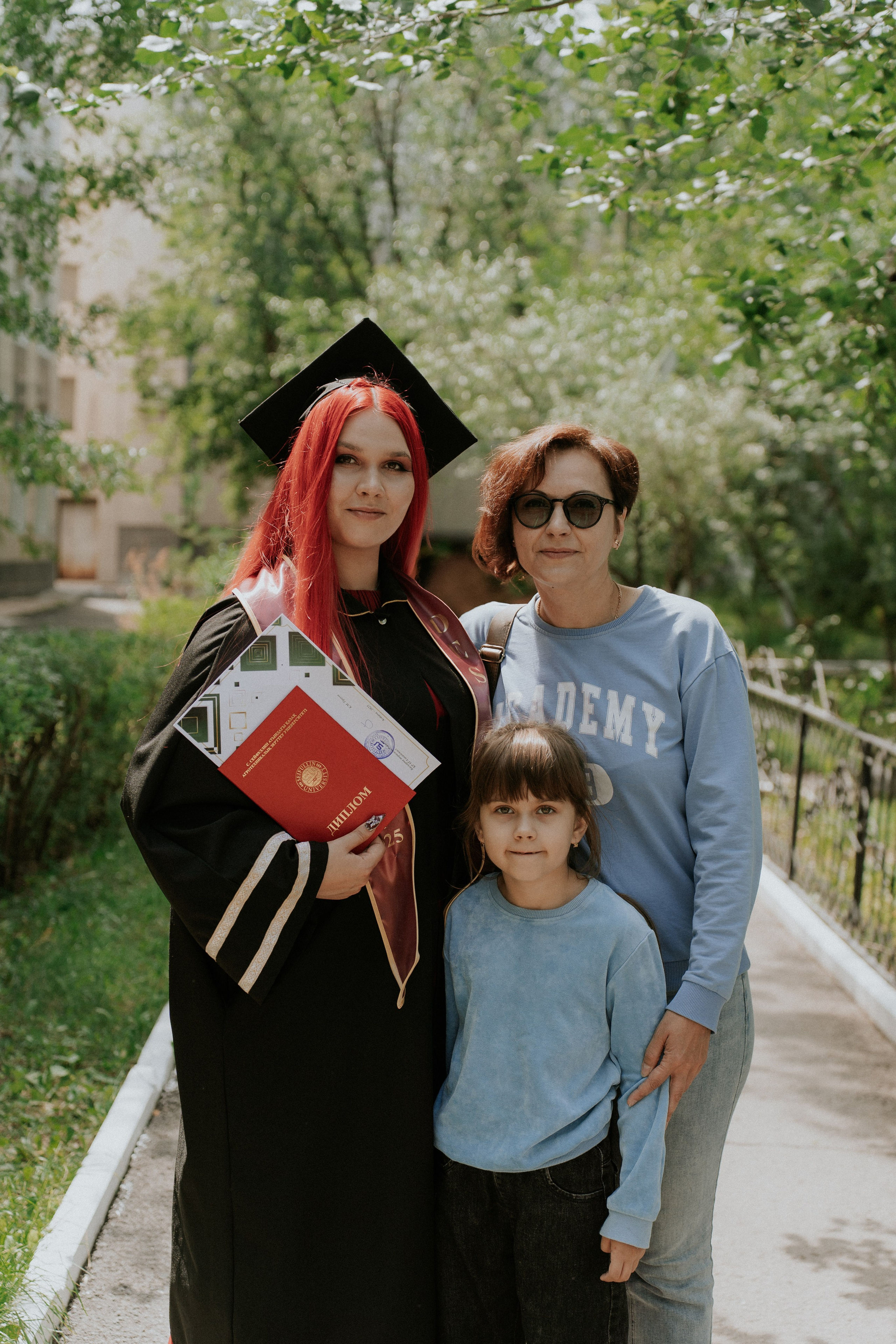 Выпускной Аграрный унивеситет. Крис Богомазова