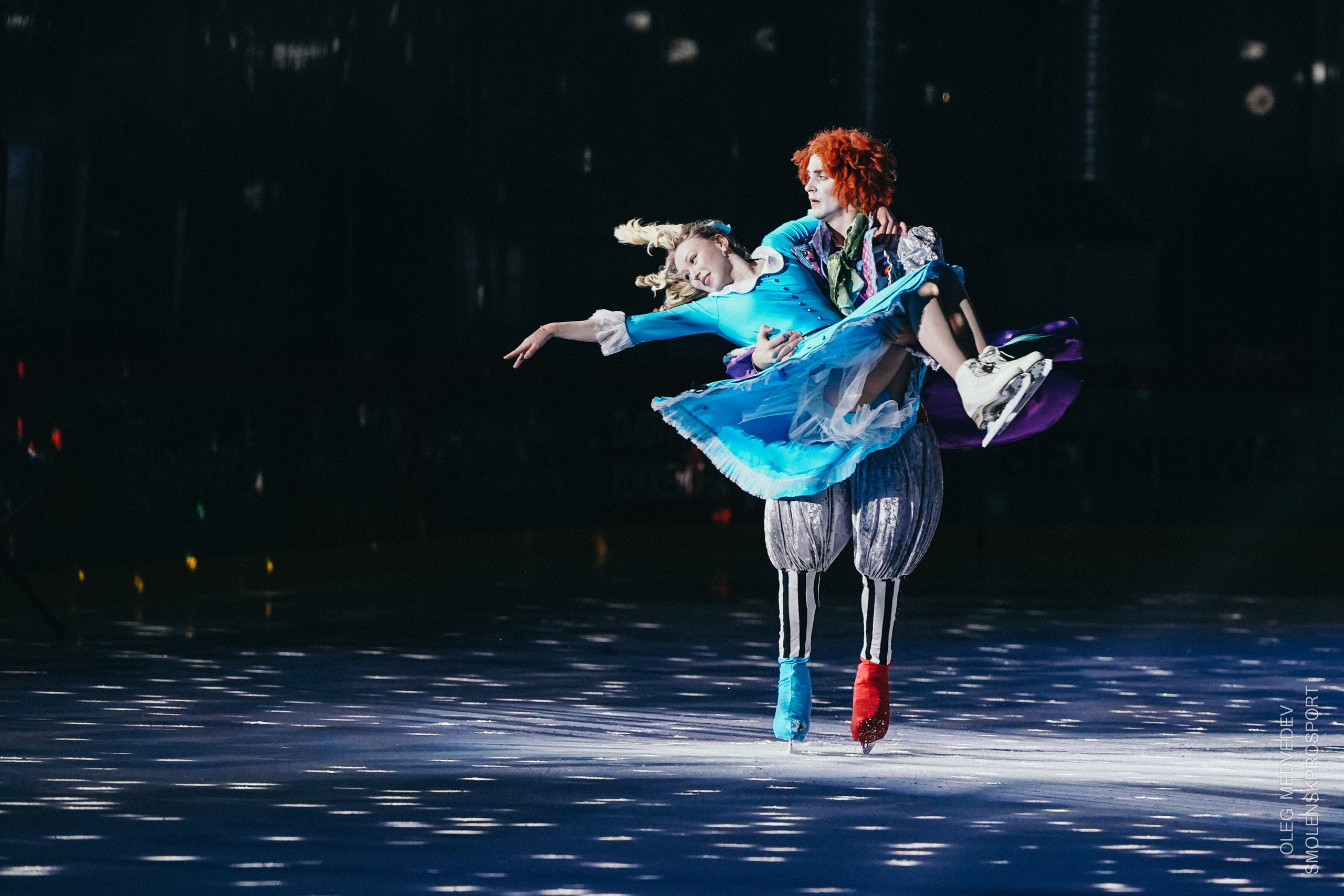 Алиса в стране чудес шоу на льду. Спортивный фотограф Олег Медведев | prosport67 | Смоленск