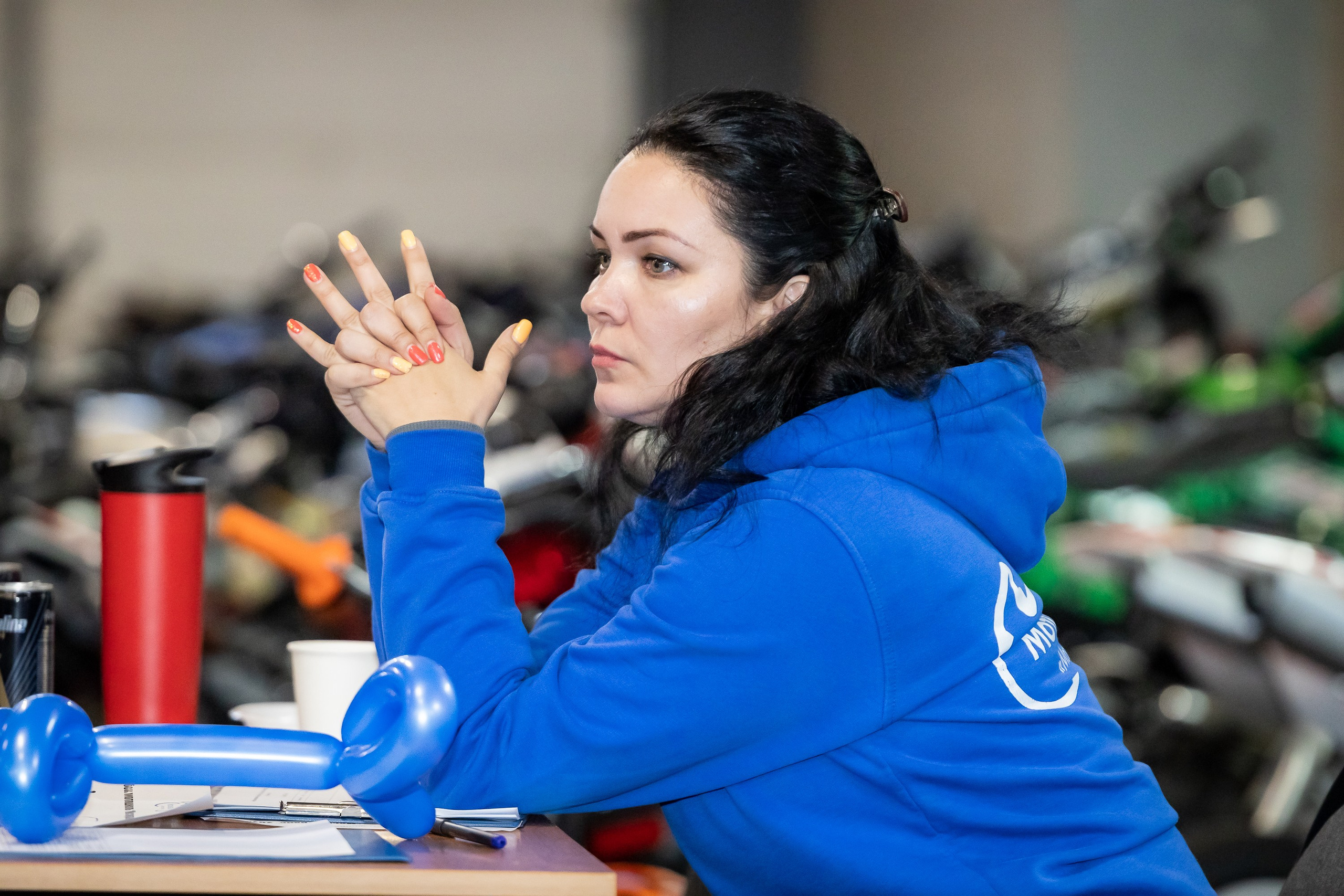 Соревнования в Мотошколе «Мосгортранс». Фотограф Владимир Охрименко