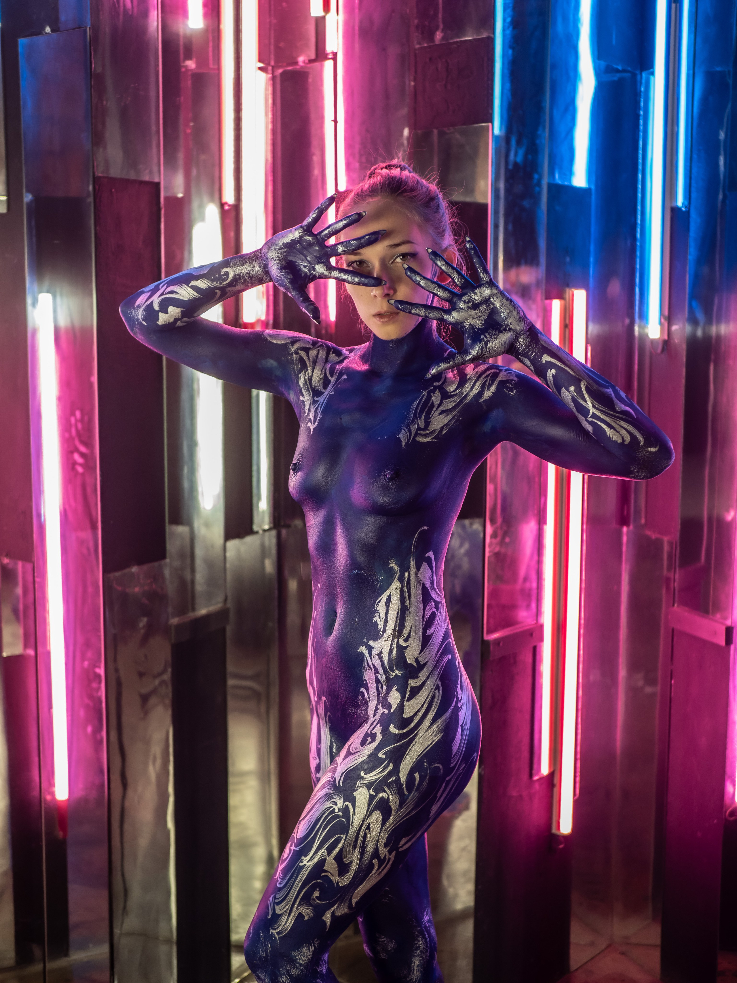 Бодиарт. Творческие сьемки