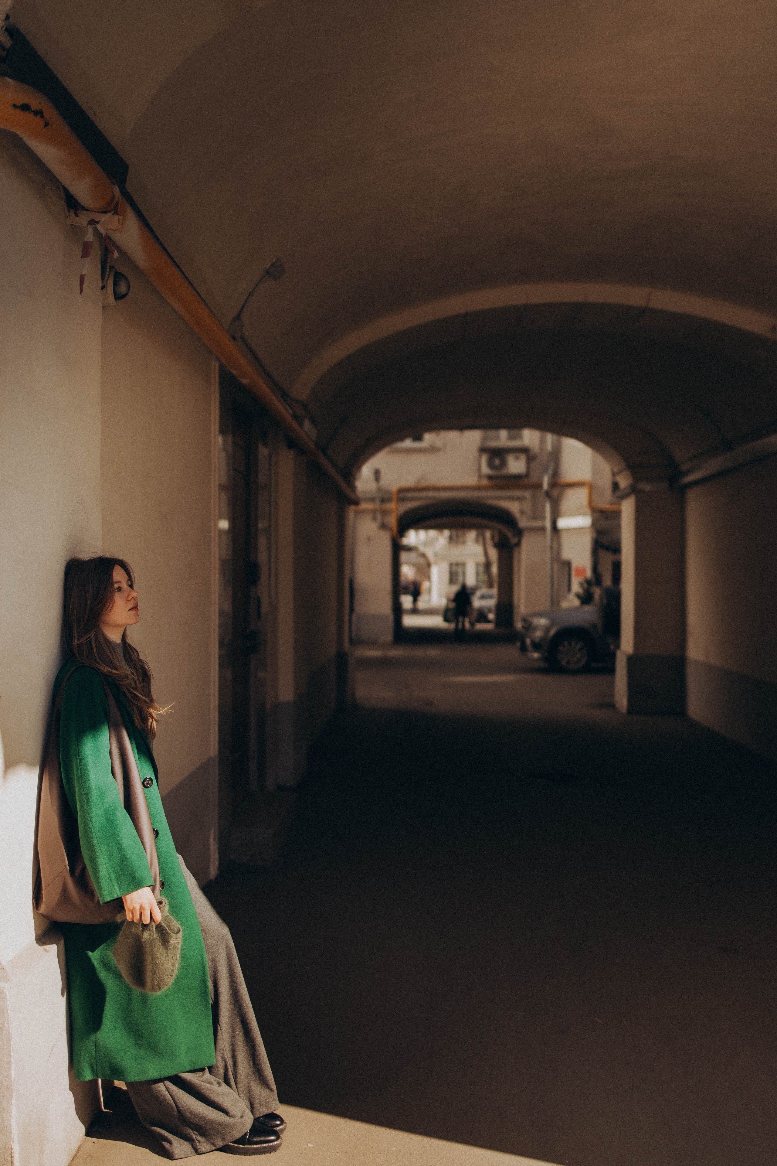 Мария прогулка в центре. Фотограф lifestylе в Москве Пшеничная Анастасия