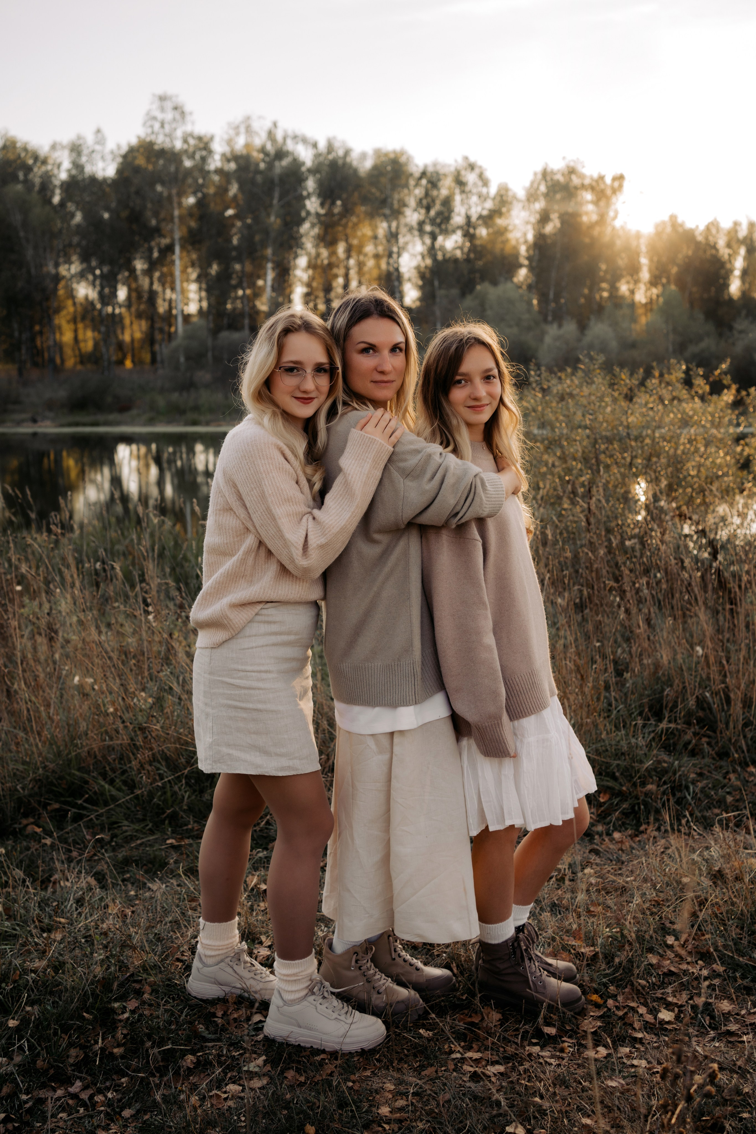 Семейная фотосессия на качелях. Семейный фотограф в Москве и в Домодедово Екатерина Патракова