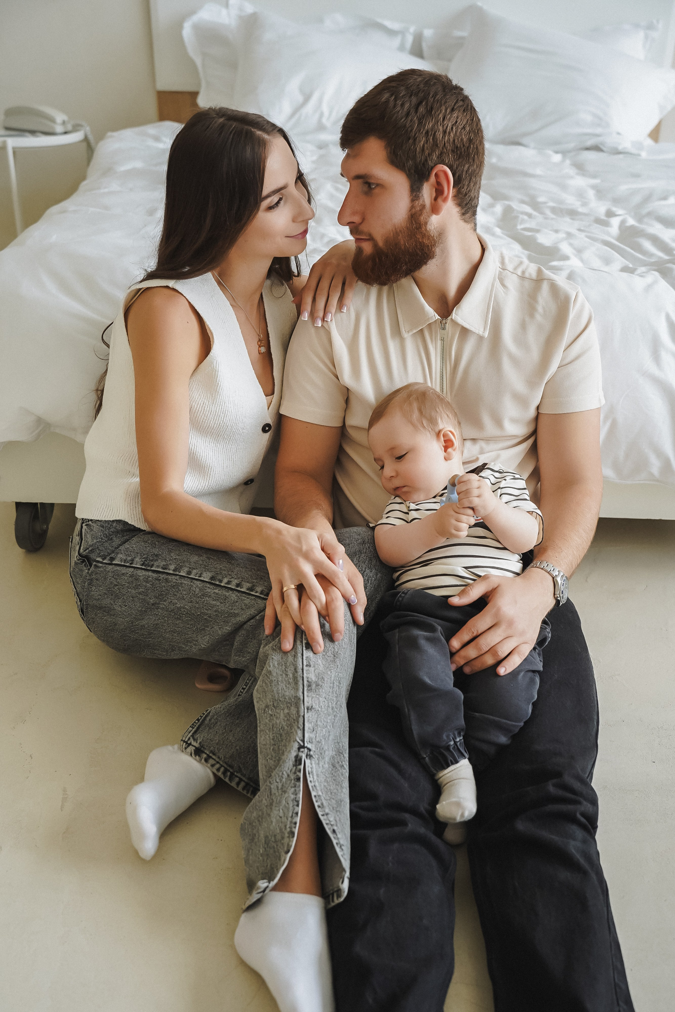 Ира, Вадим и Лёва. Свадебный фотограф в Москве Яна Деньгина