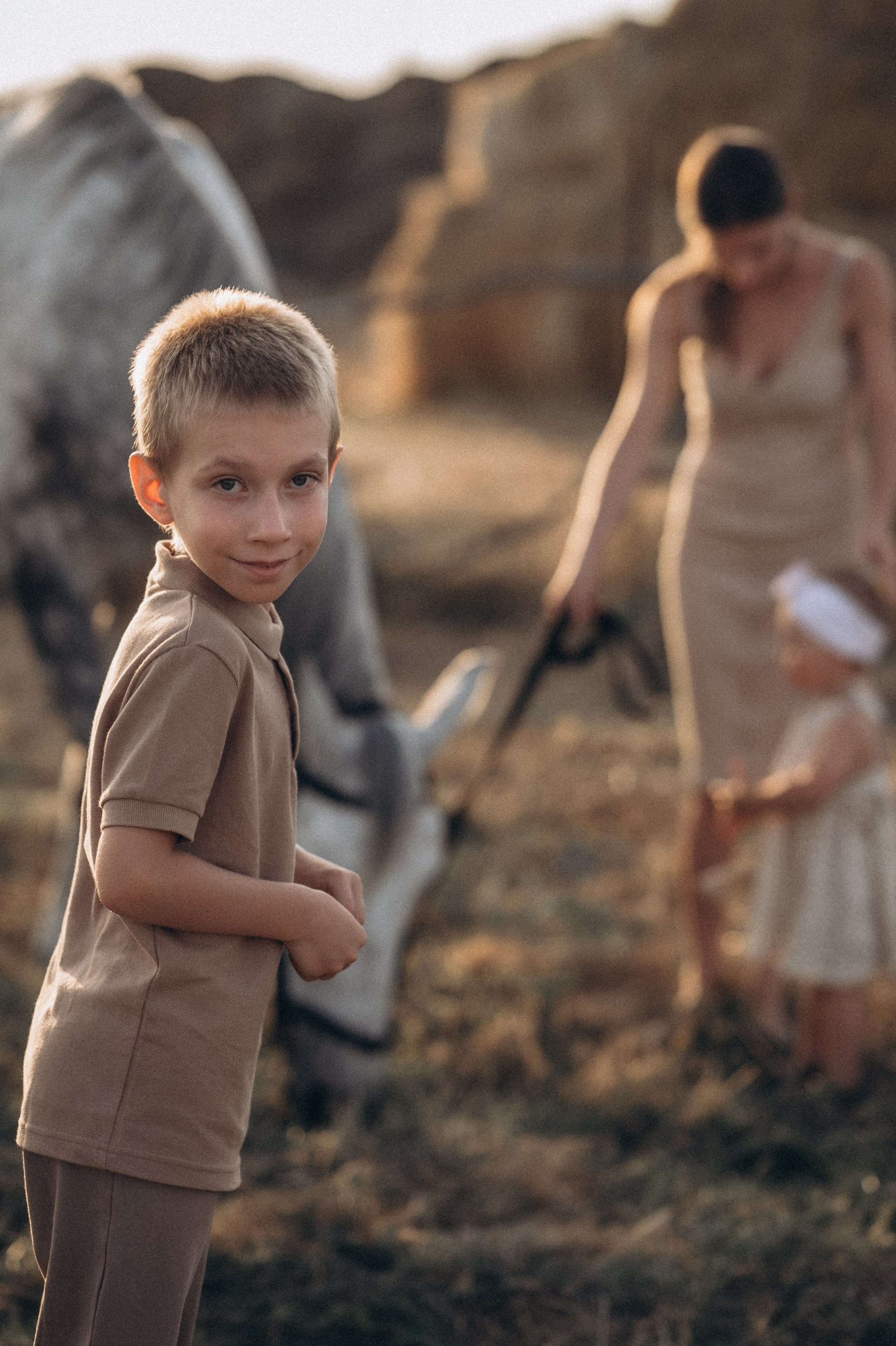 Александр, Ольга, Лева и Маша. Фотограф Горбенко Анна