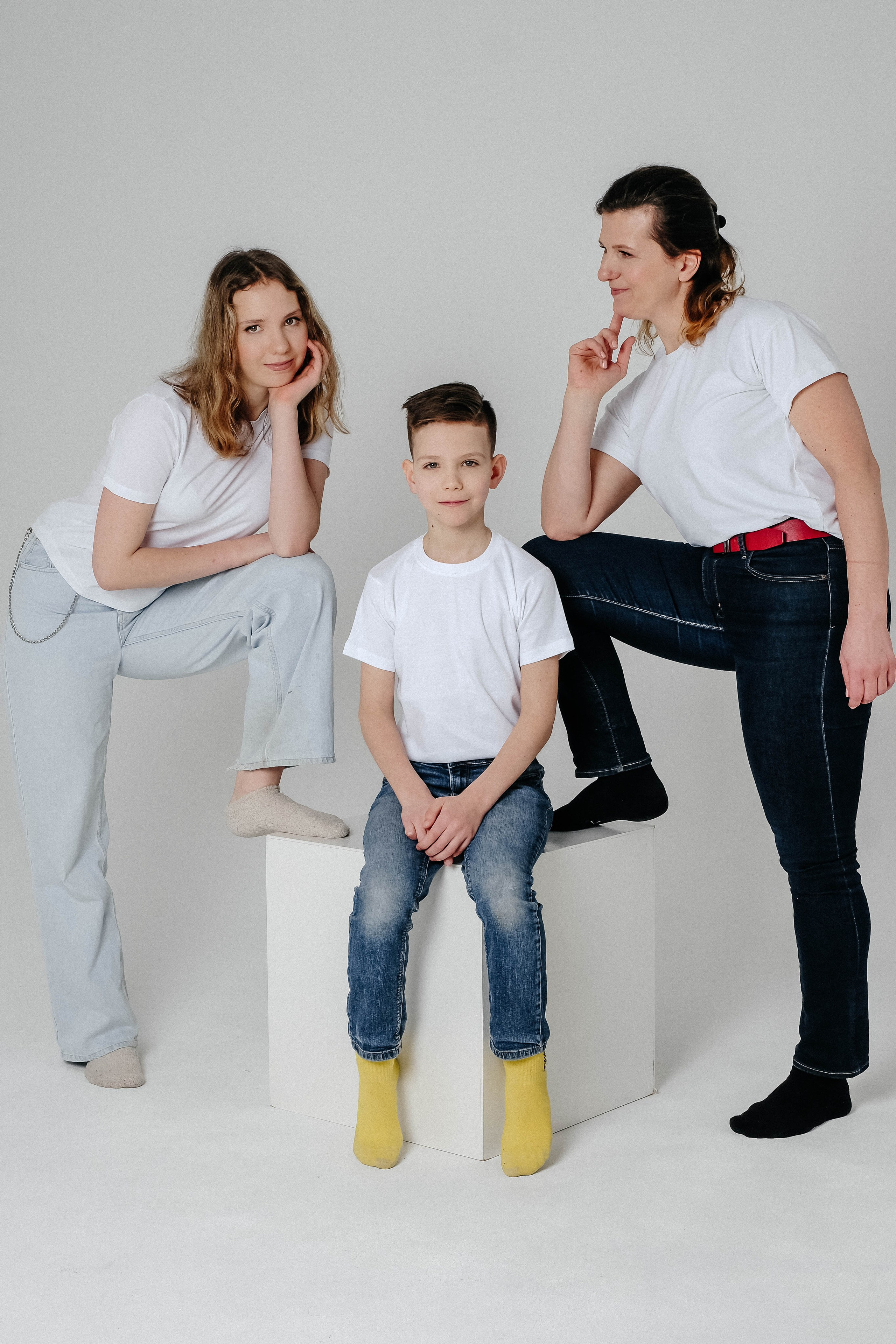 Мама с детками на циклораме. Главная