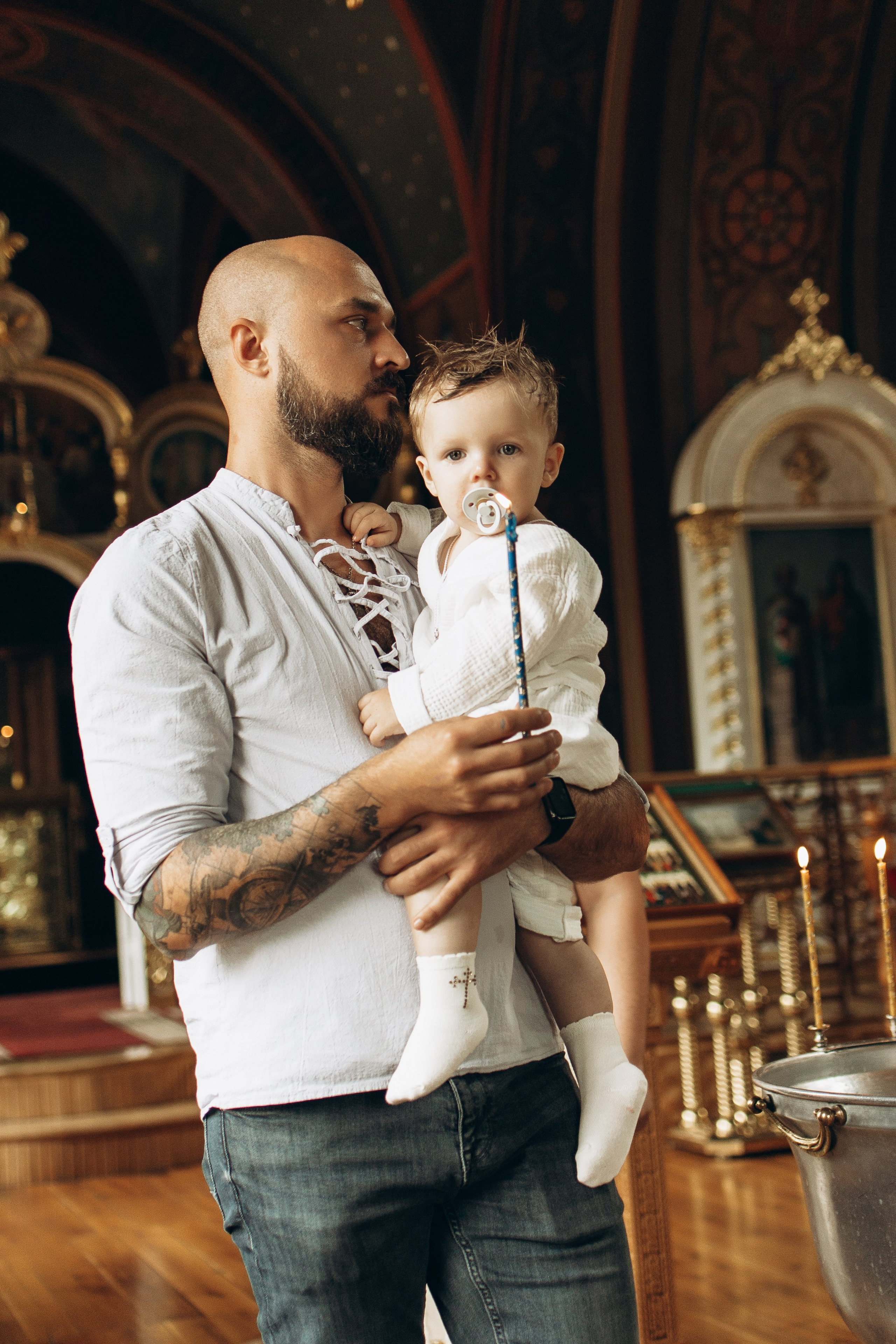 Таинство крещения Матвея. Самый теплый фотограф в Краснодаре Рябоконь Ксения