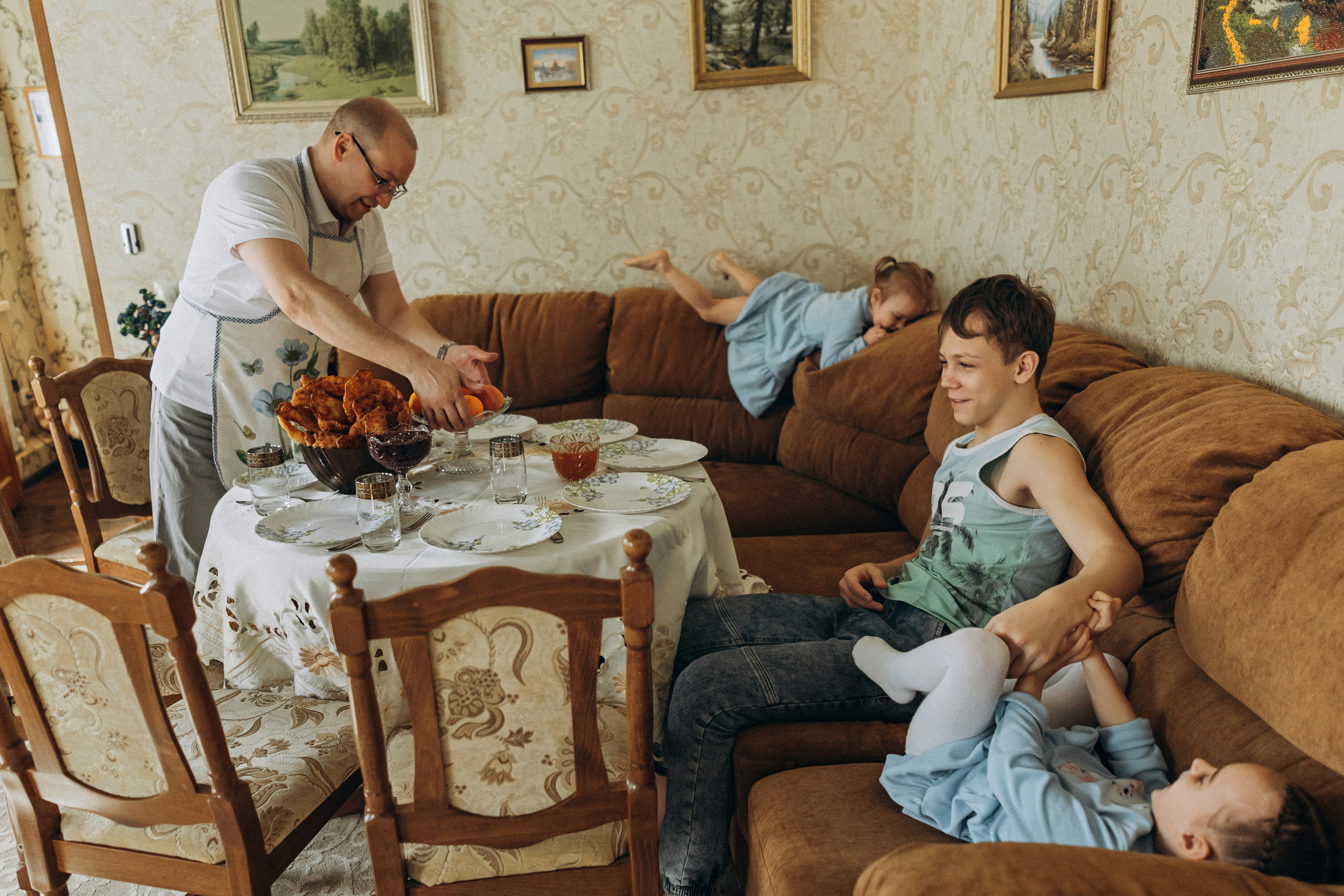 История большой семьи. Семейный фотограф и детский фотограф в Волгограде Алеся Бутакова — дет