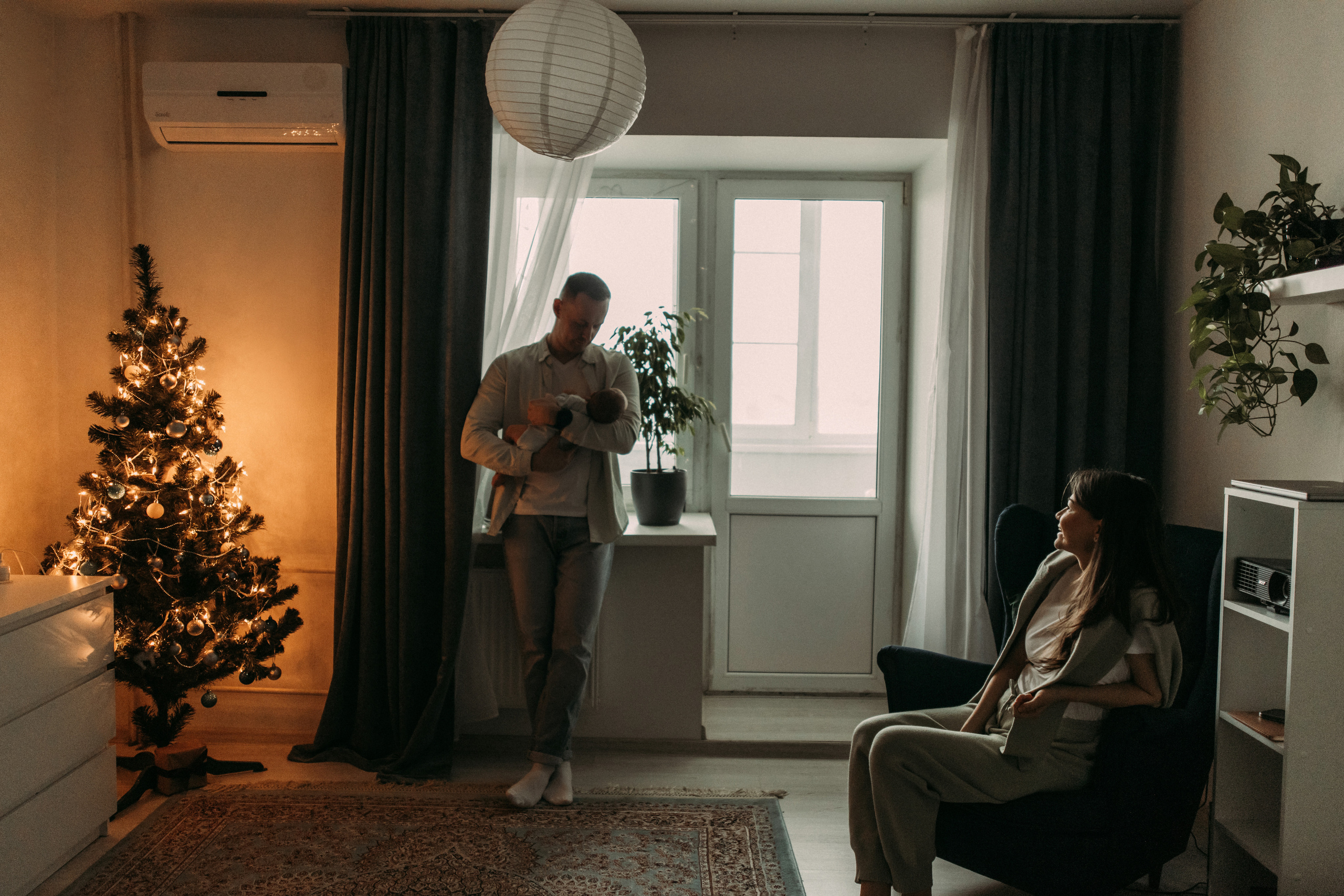 Даша, Сергей и Лев. Семейный фотограф и детский фотограф в Волгограде Алеся Бутакова — дет