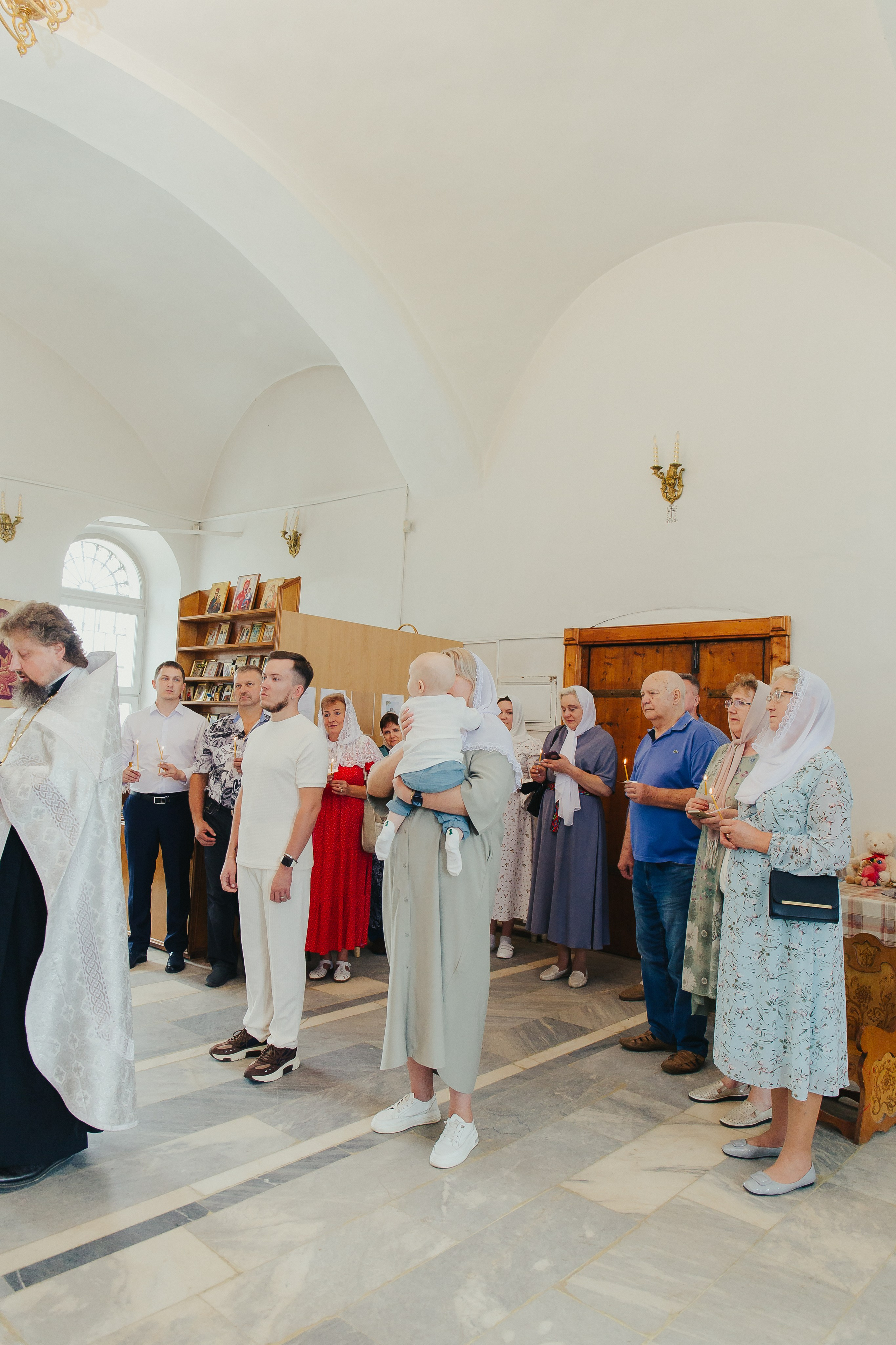 Фотосъемка Крещения в Сергиевом Посаде. Фотограф новорожденных и детский в Сергиевом Посаде Кругликова Юлия