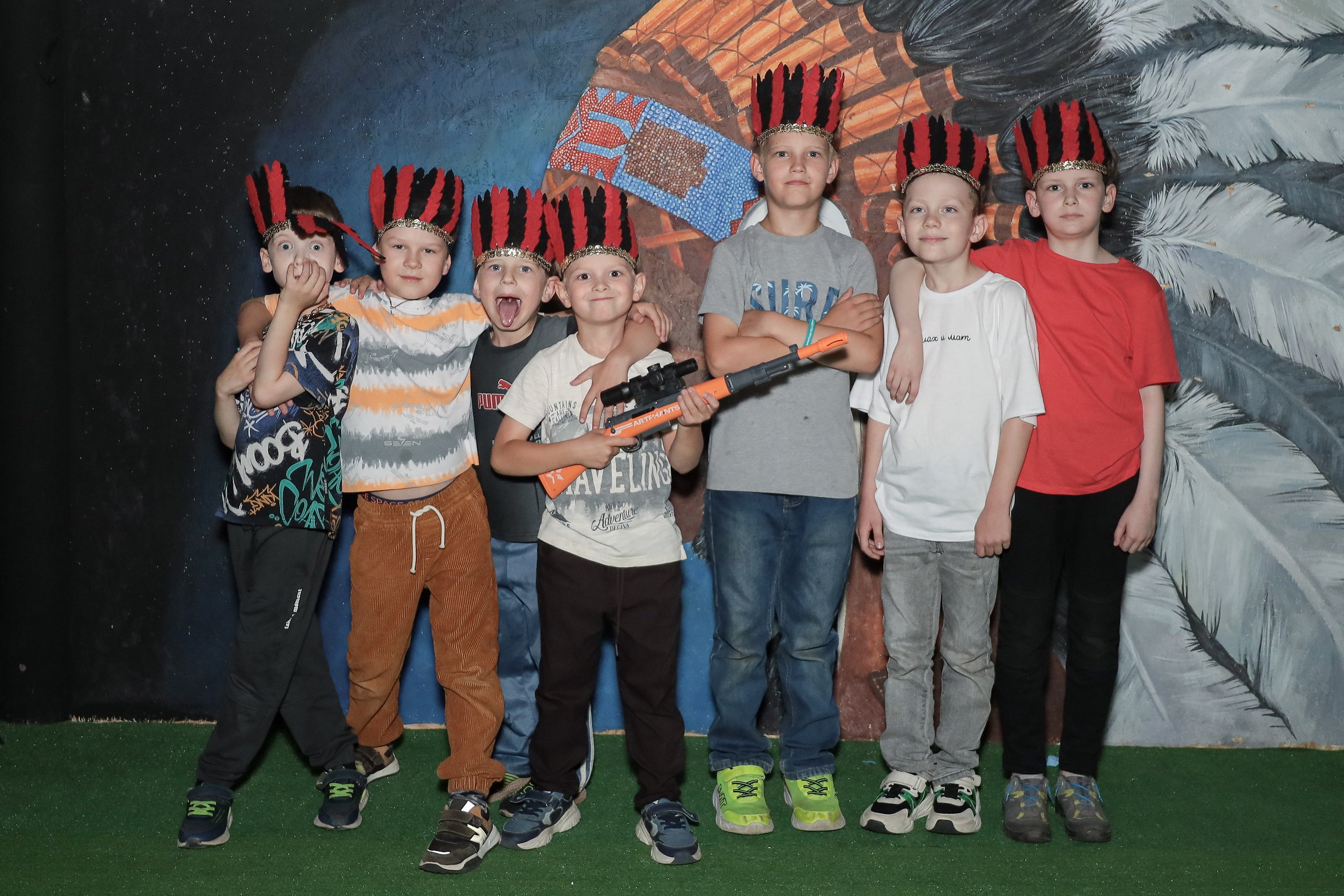 День рождение в стрелковом клубе. Фотограф Надршина Лилия