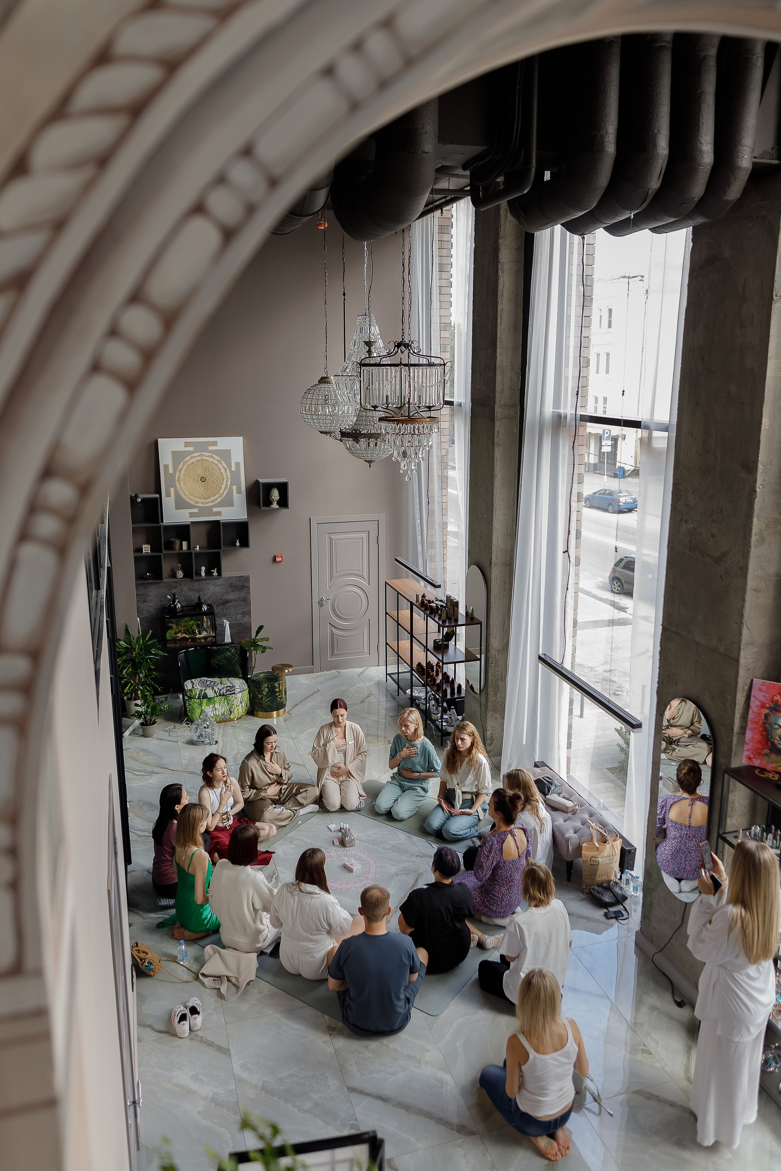 Фестиваль йоги. Фотограф Москва