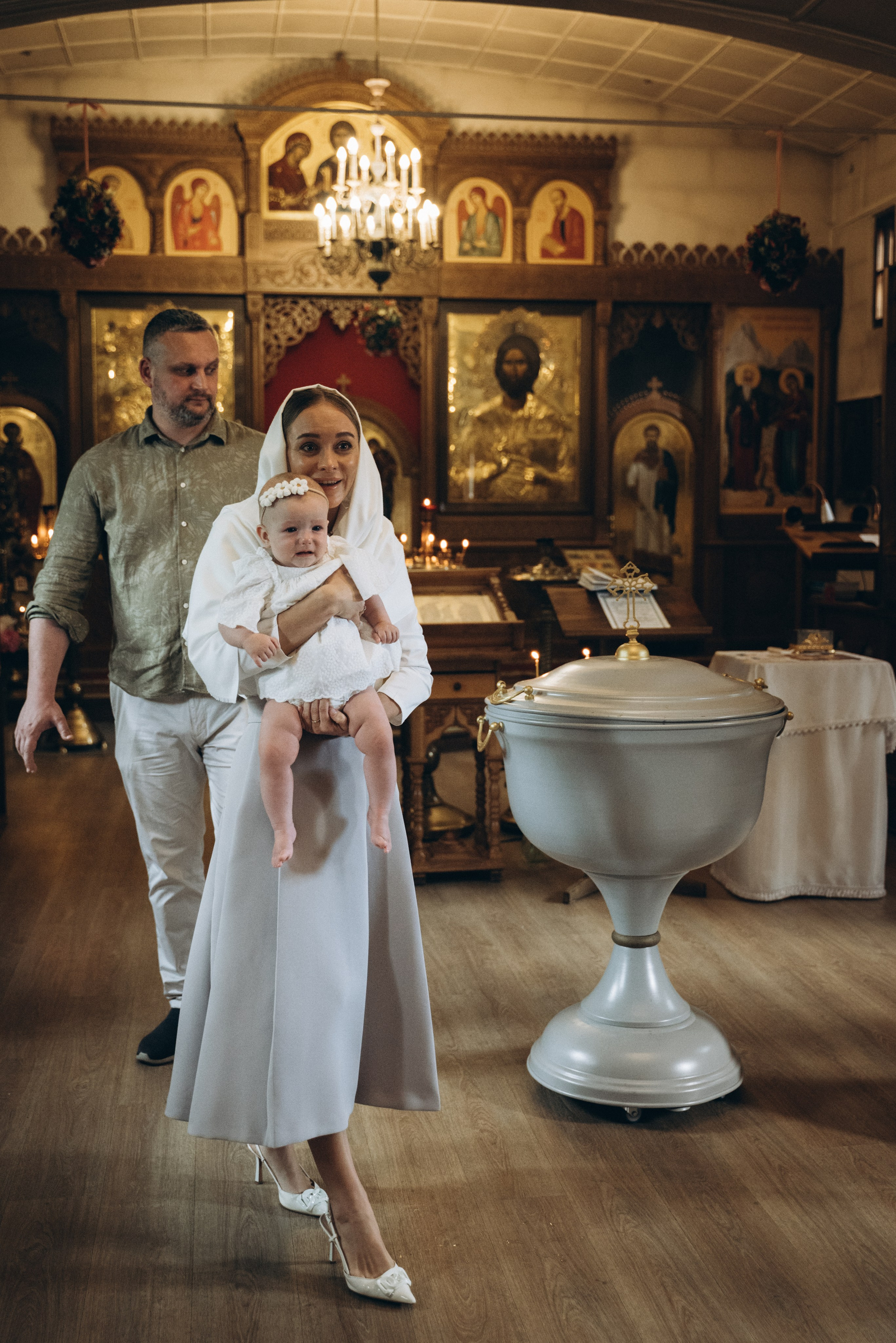 Крещение Есении. Семейный фотограф в Минске Дарья Дреко