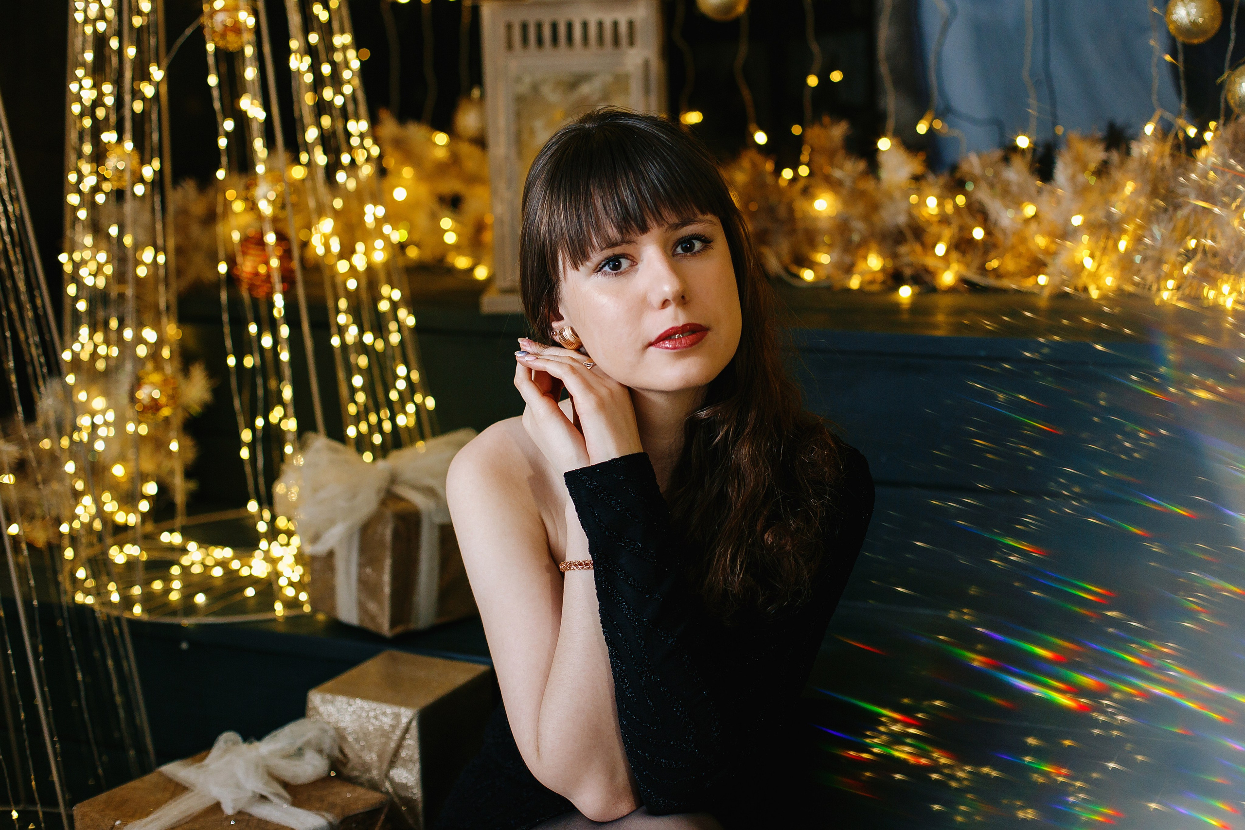 Новогодняя фотосессия для Карины. Выпускные альбомы Искитим, Бердск и Новосибирск Крюкова Елена