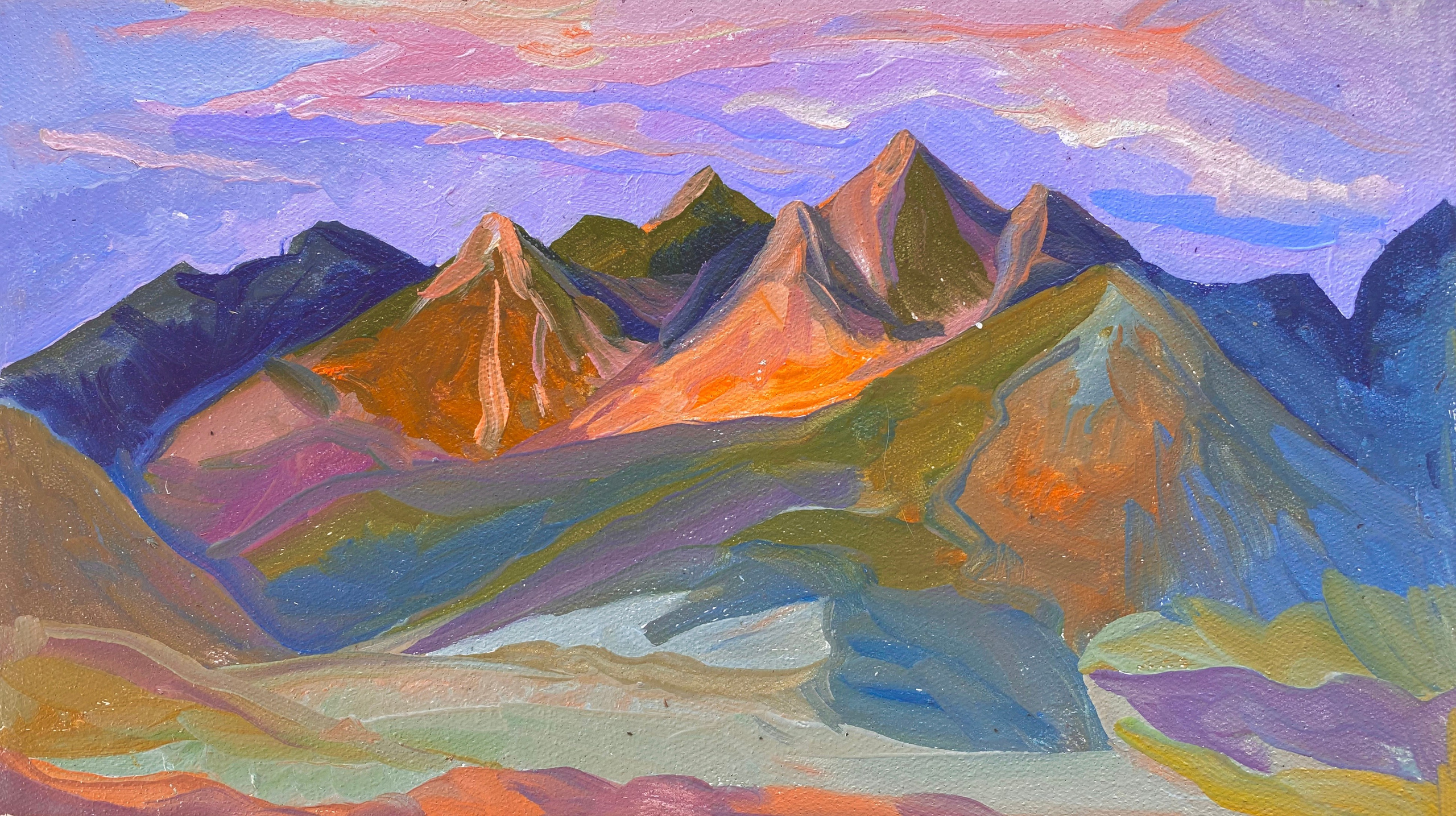 Пейзажи. Донбай Василиса художник