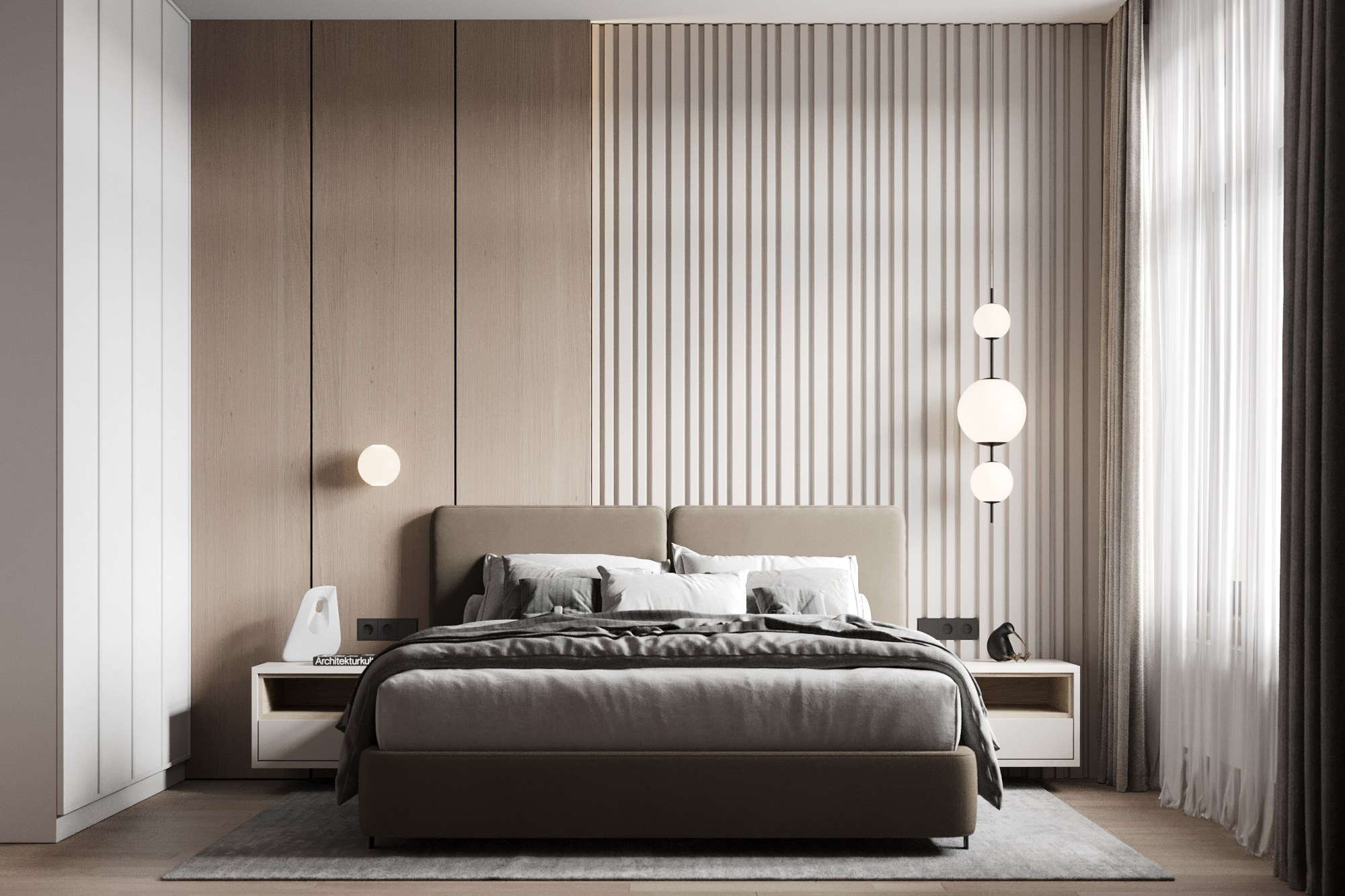 ЖК ЗилАрт 427, 55 кв.м. Kod Interiors | Дизайнер интерьеров Кораблина Кристина