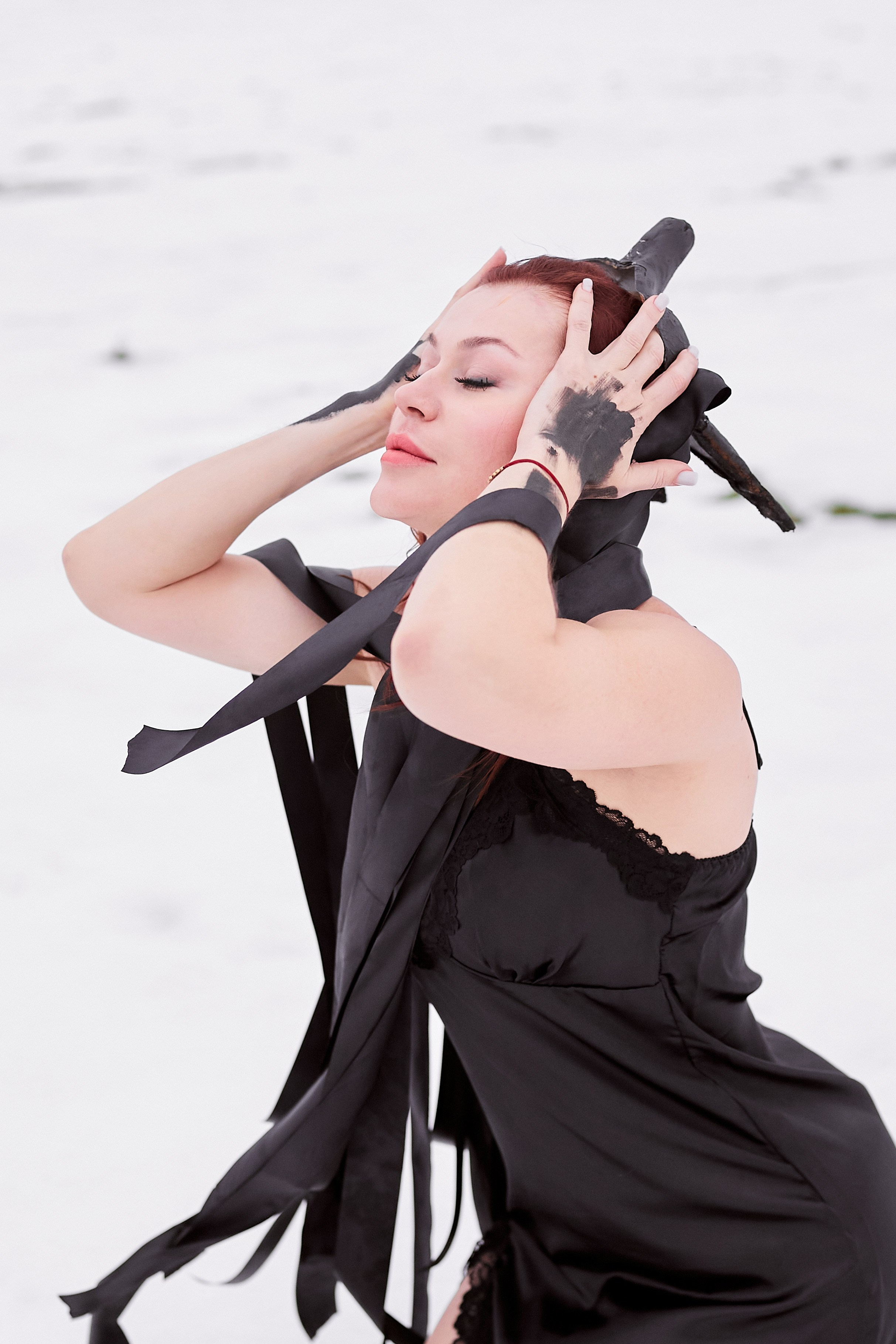 «Снежная волчица». Свадебный и креативный фотограф в ЮФО