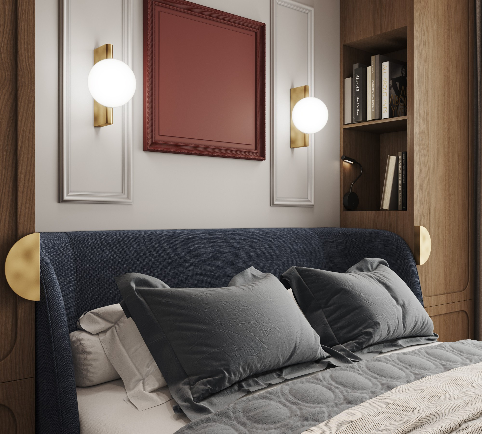 Спальни. Дизайнер интерьера ТУЛА| МОСКВА