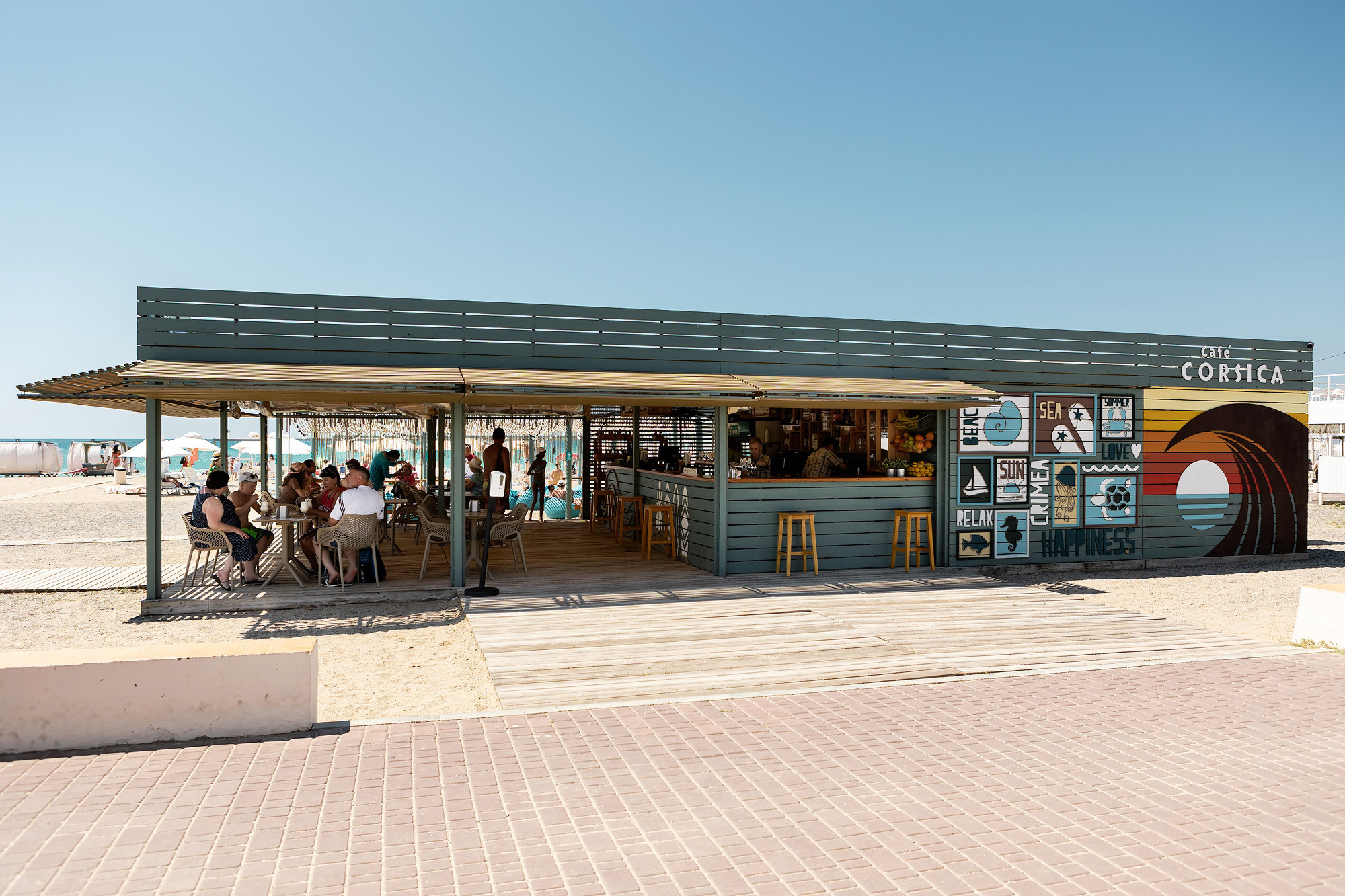 Playa & Corsica — пляжные рестораны в Евпатории. Свадебный фотограф, фотосъемка в Крыму, Севастополе, Симферополе, Ялте