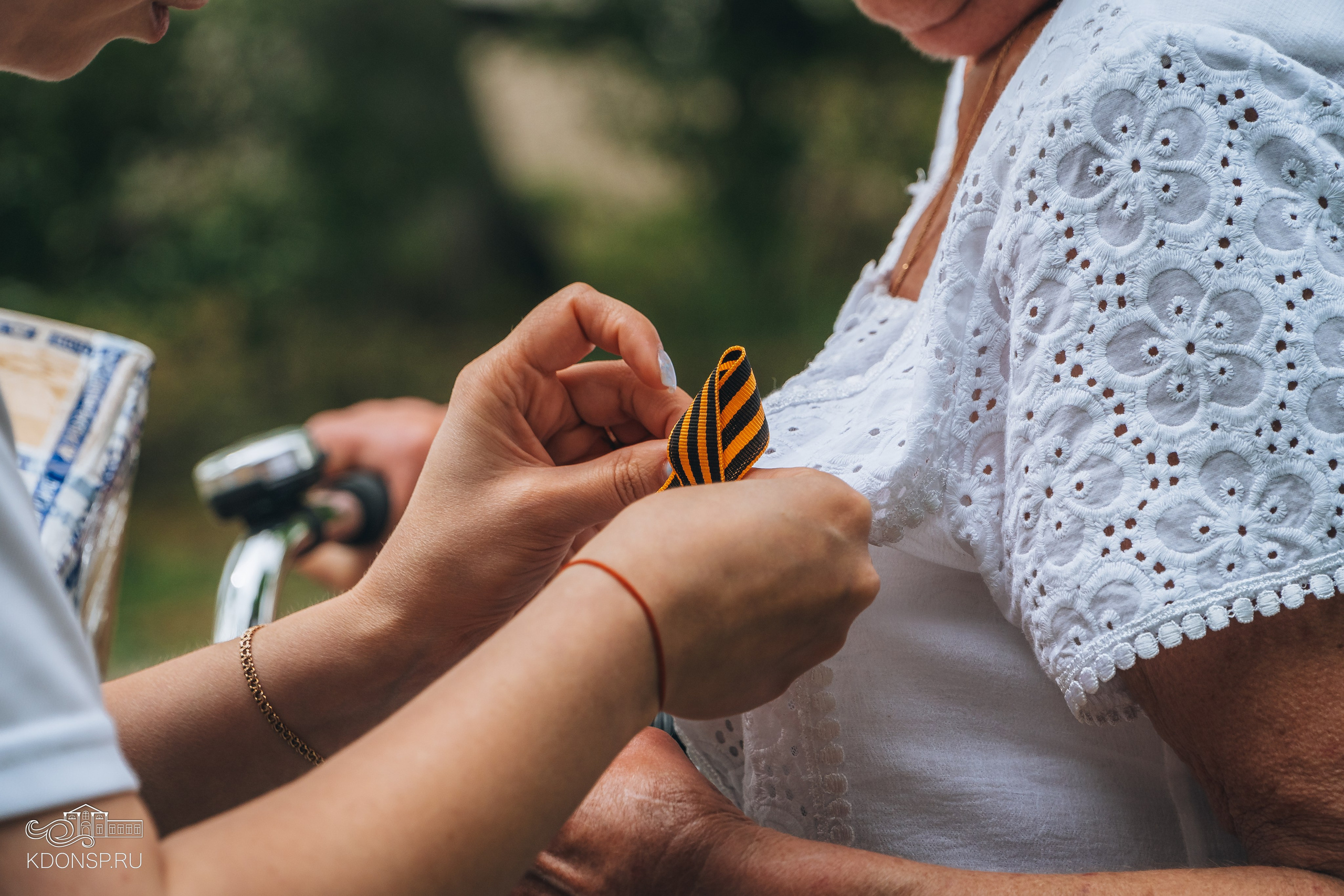 «Георгиевская ленточка — символ Победы». Новотитаровский Дом культуры
