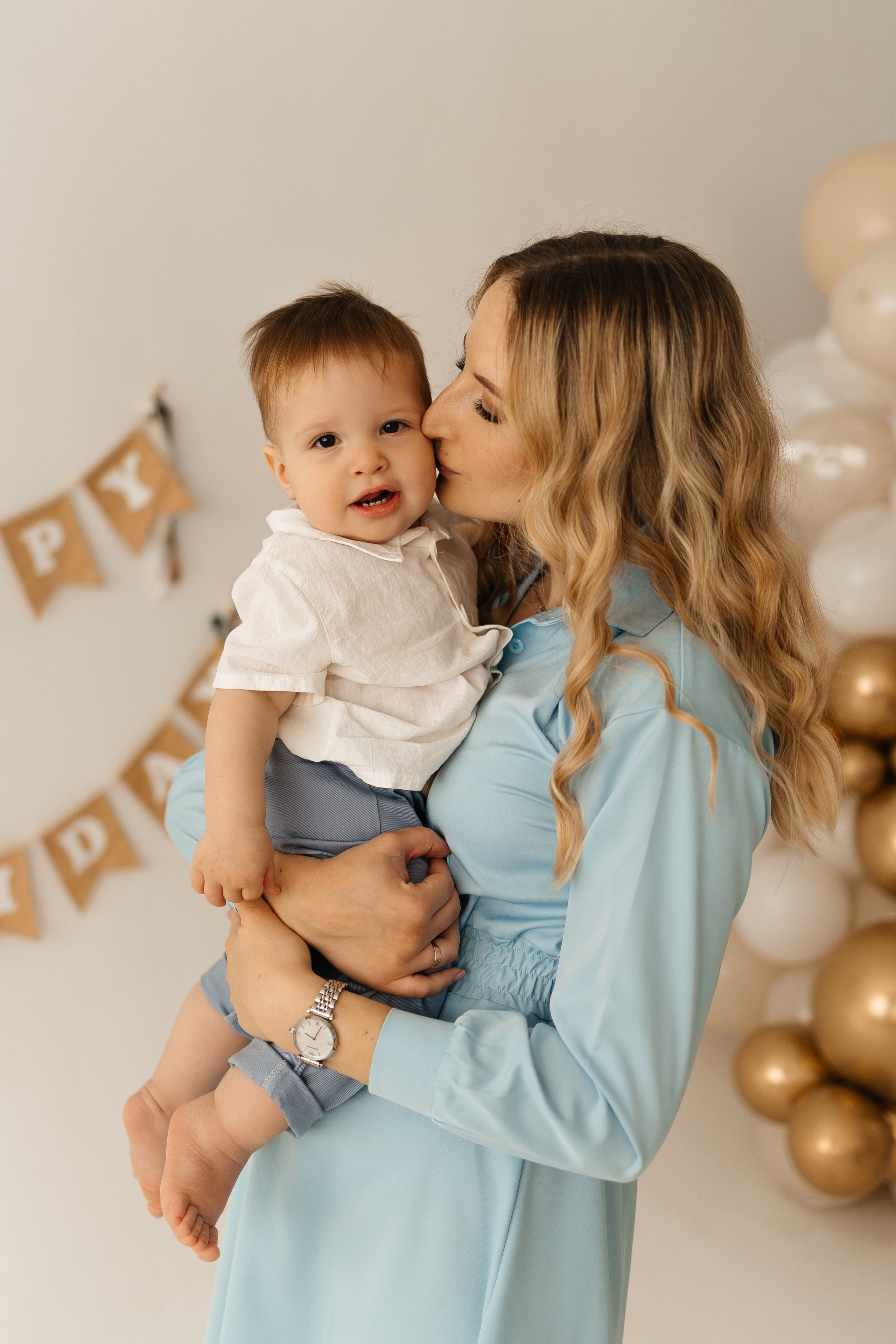 К годику Демьяна — фотостудия «My kitten». Семейный фотограф в Краснодаре Храмова Анна