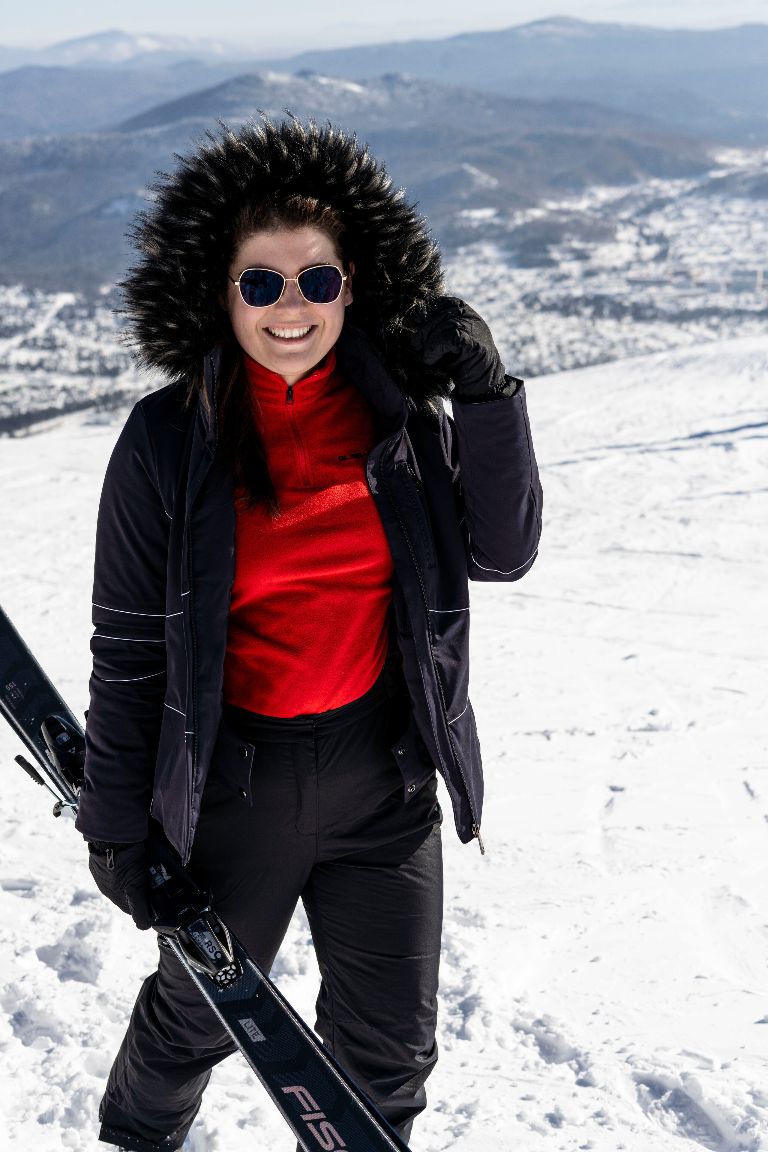 Фотосессия на вершине. Анастасия Паршукова — фотограф Шерегеш Новосибирск