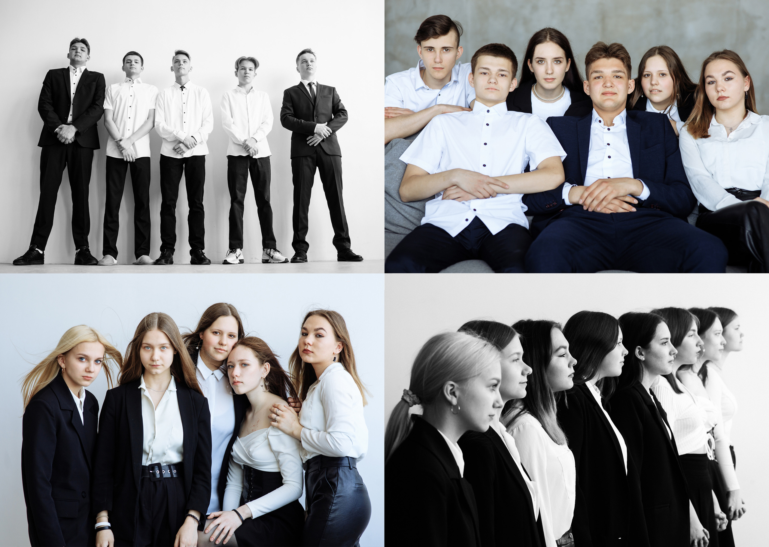 Выпускной альбом, Школьная фотография в Ижевске и Глазове