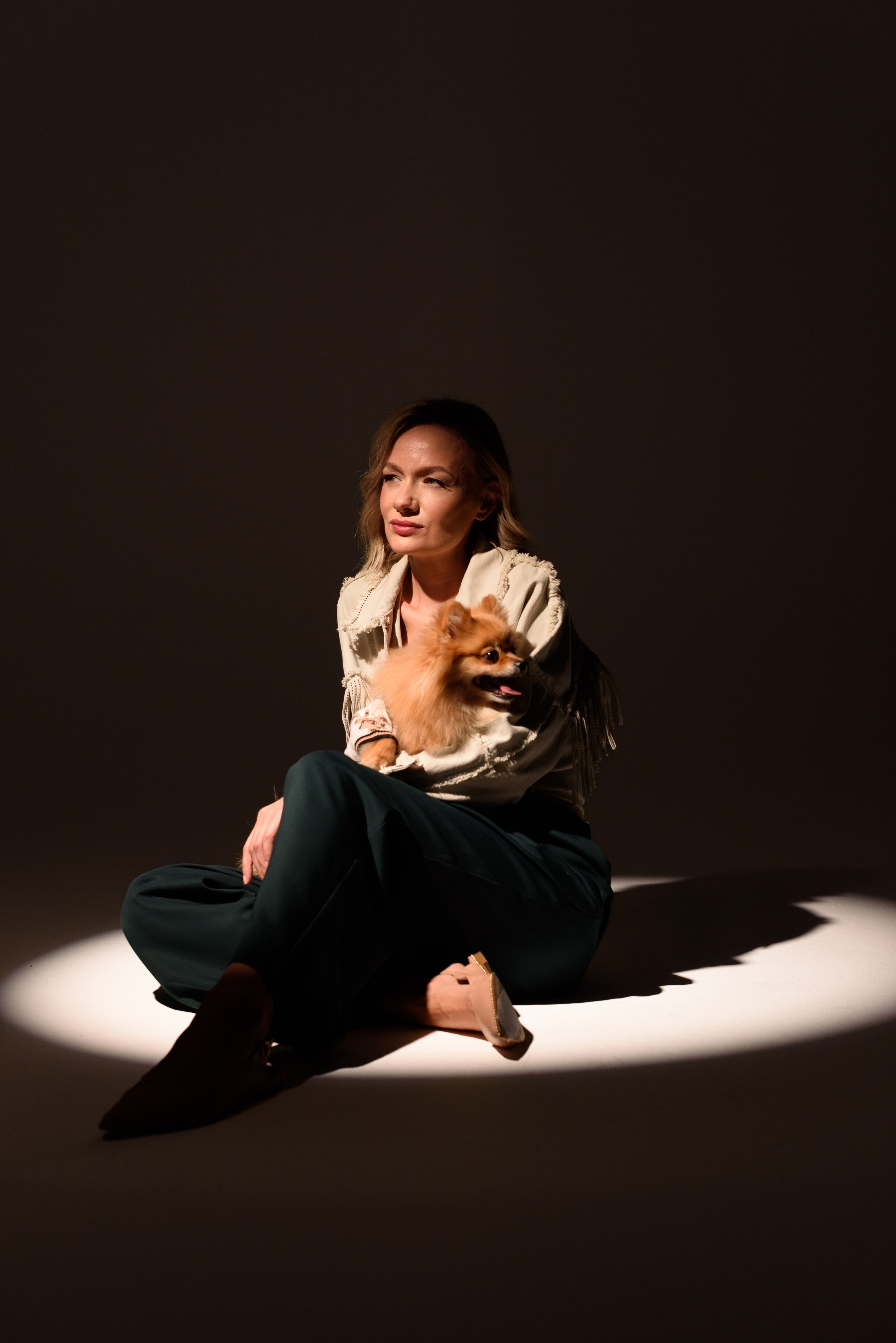 Натали и шпицы @natali_157_ilicheva. Фотограф Москва Юлия Джепко